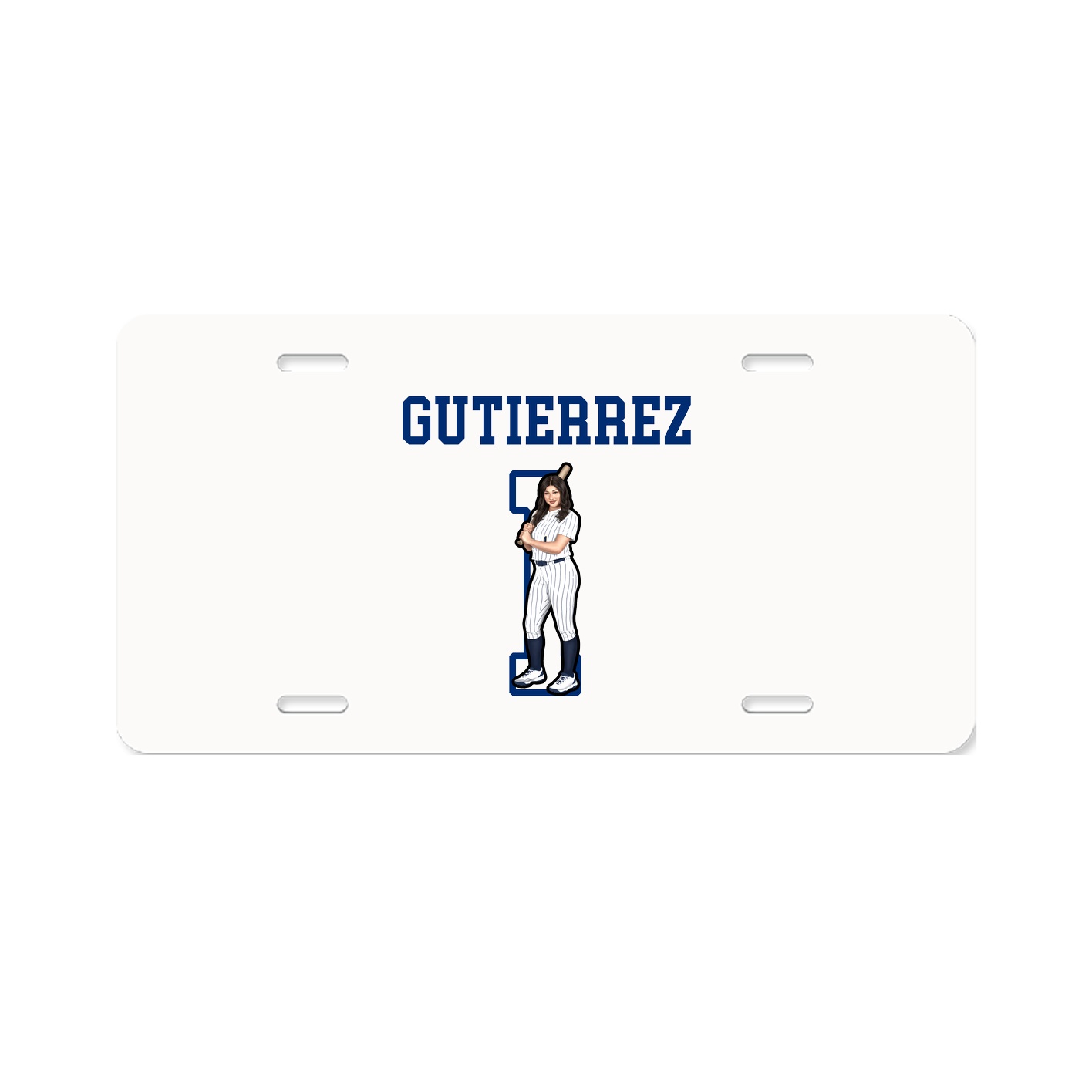 Aluminum License Plate