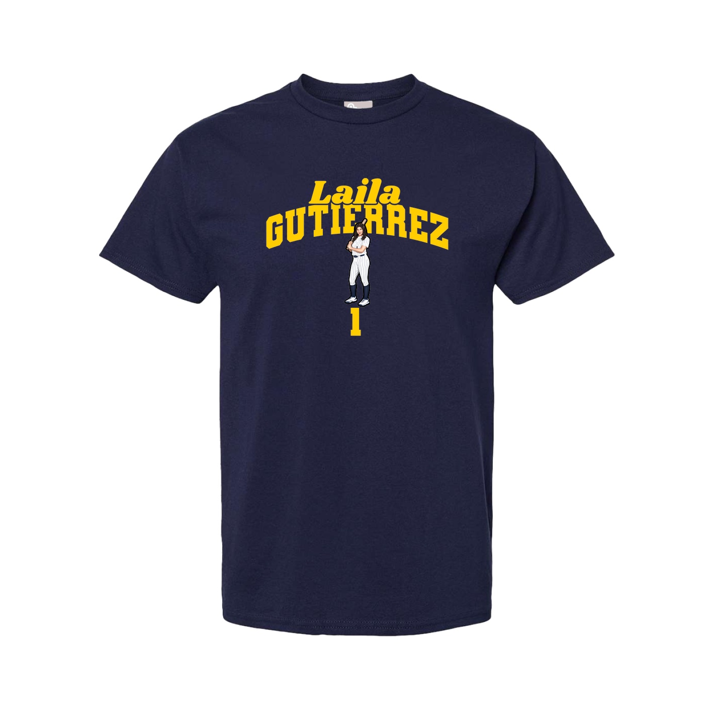 Youth Tee — Signature Arch in Navy