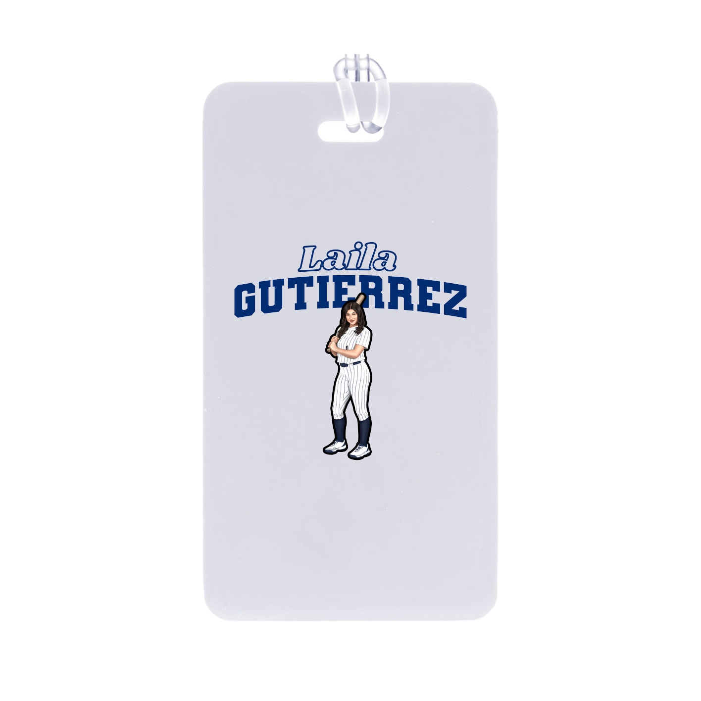 Bag Tag — Name Arch in Classic