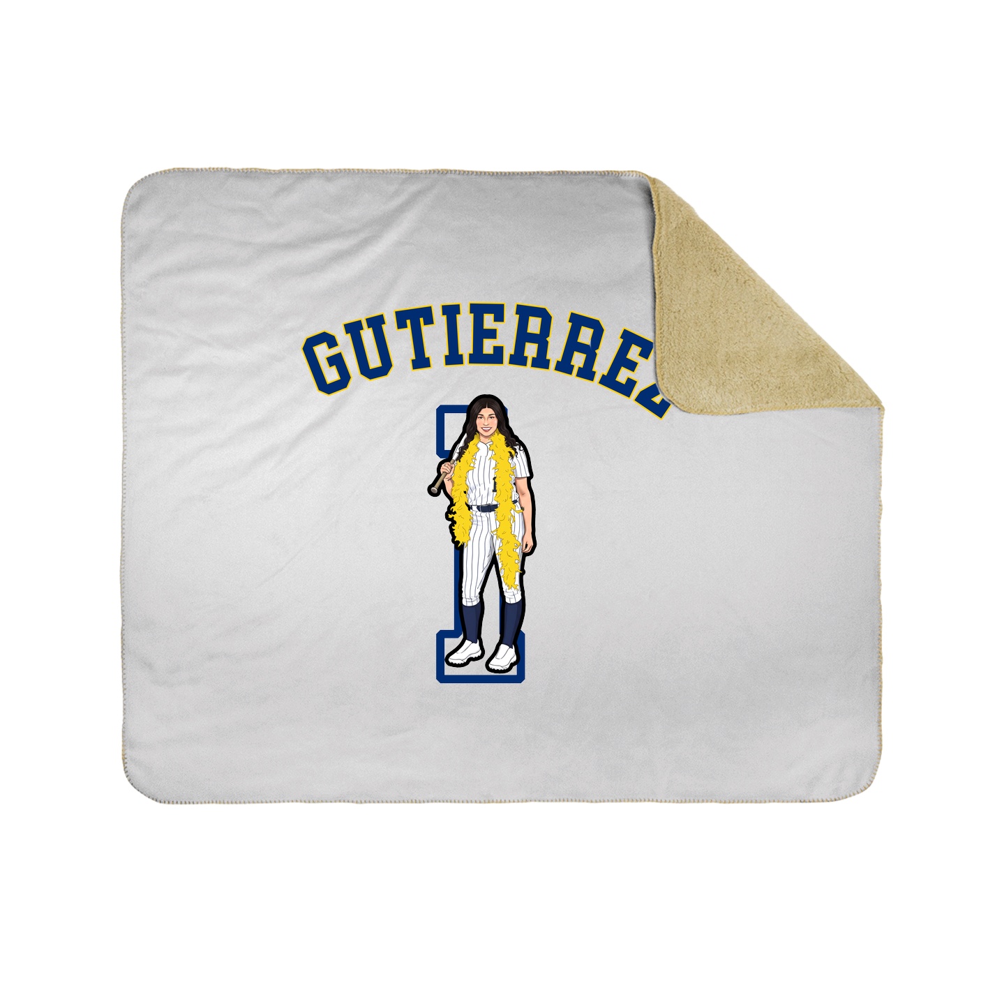 Throw Blanket — Shirsey Arch in White