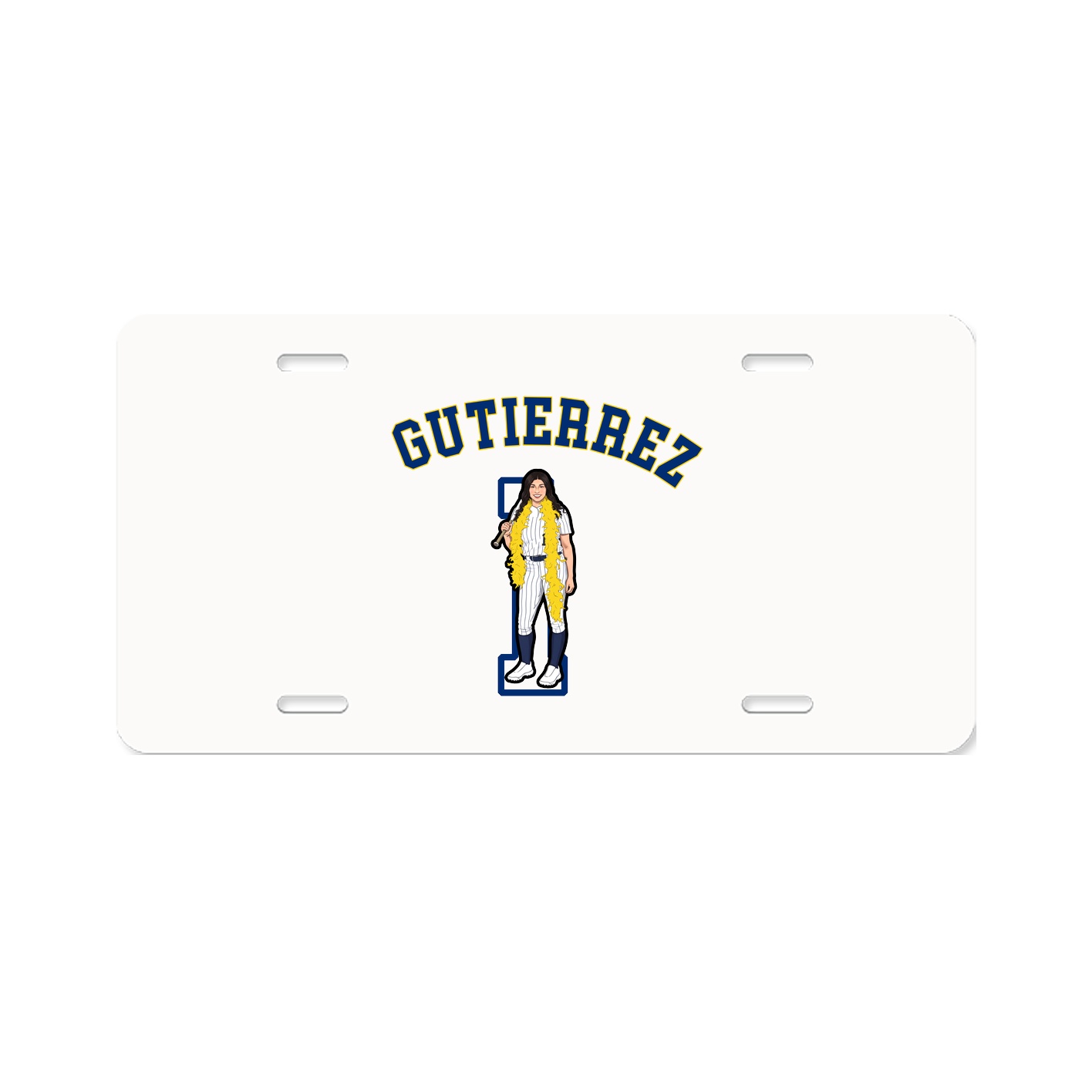 License Plate — Shirsey Arch in Classic