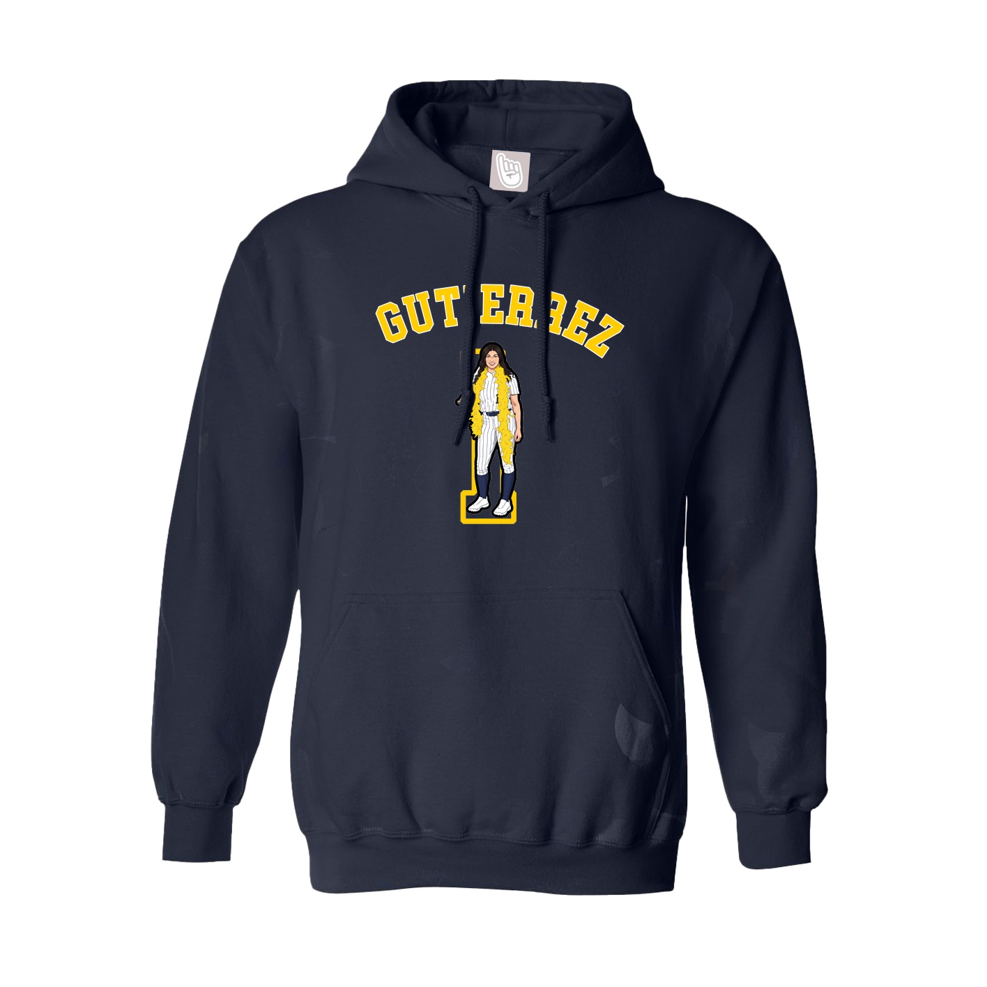 Youth Hoodie — Shirsey Arch in Navy