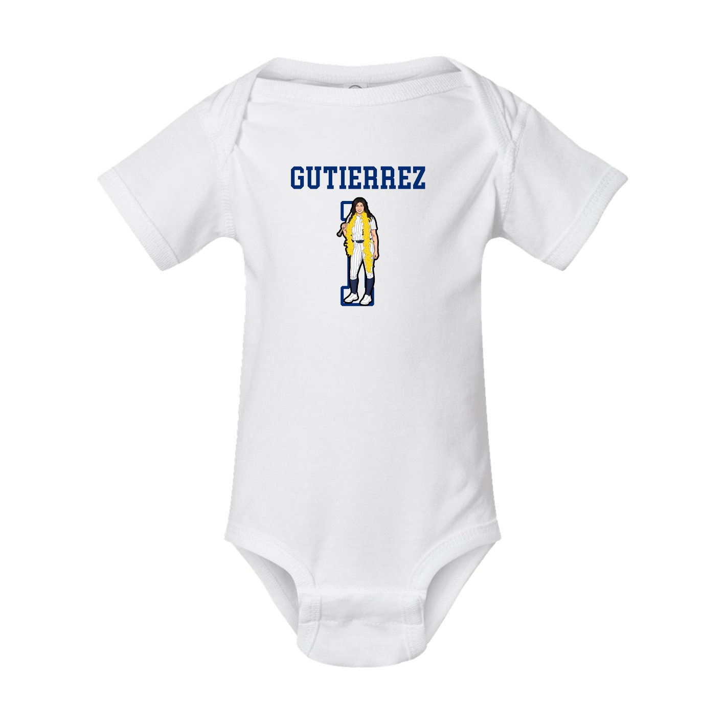 Baby Onesie — Shirsey in White