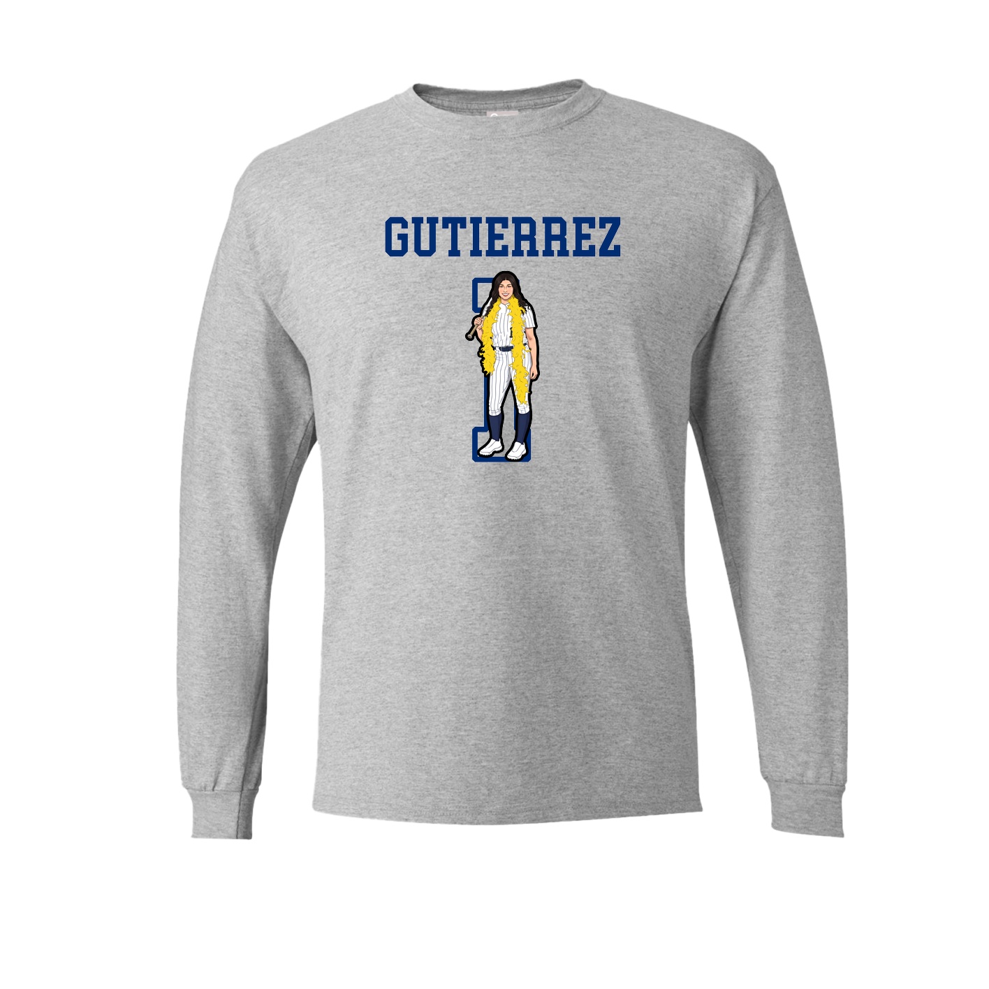 Long Sleeve Tee — Shirsey in Grey