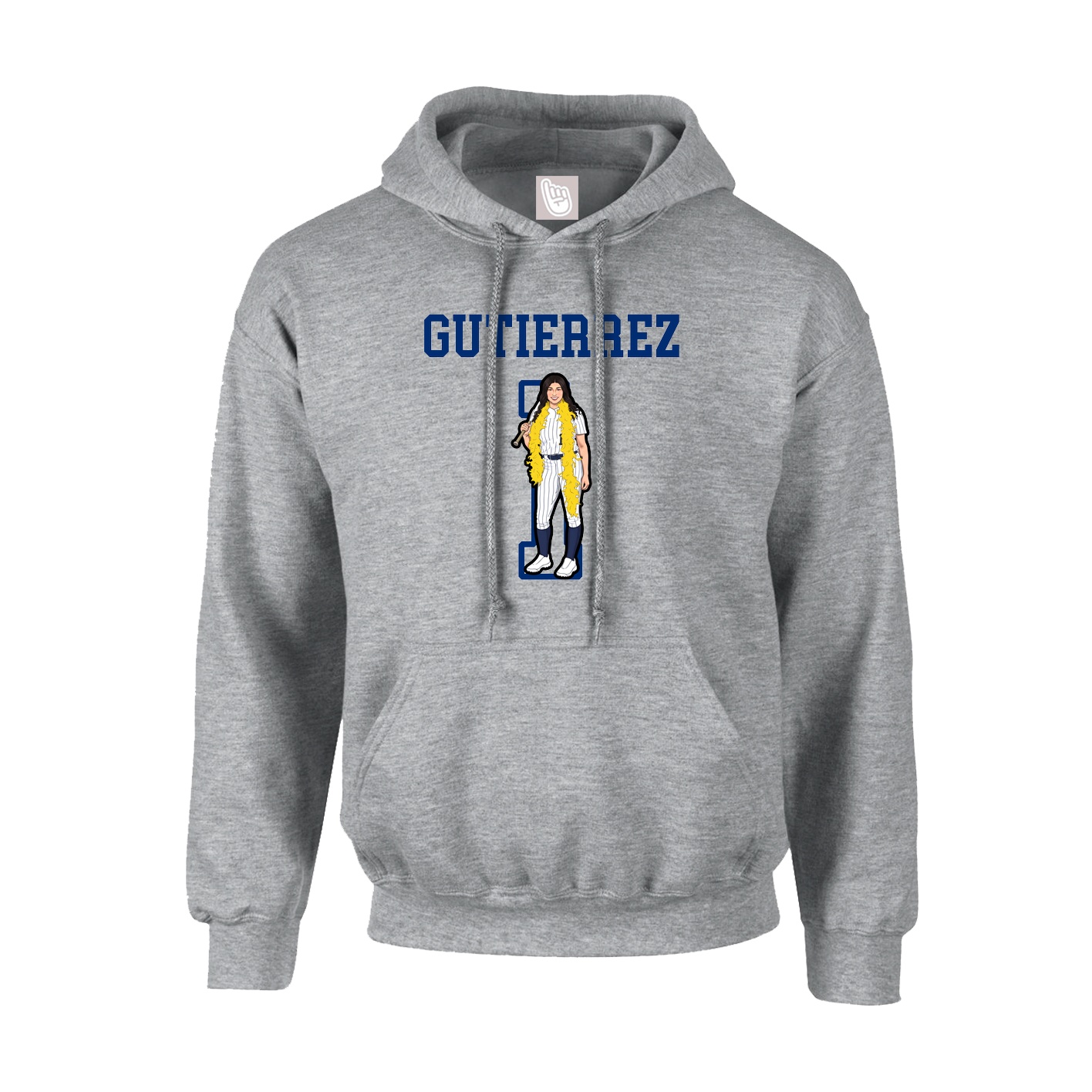 Hoodie — Shirsey in Grey