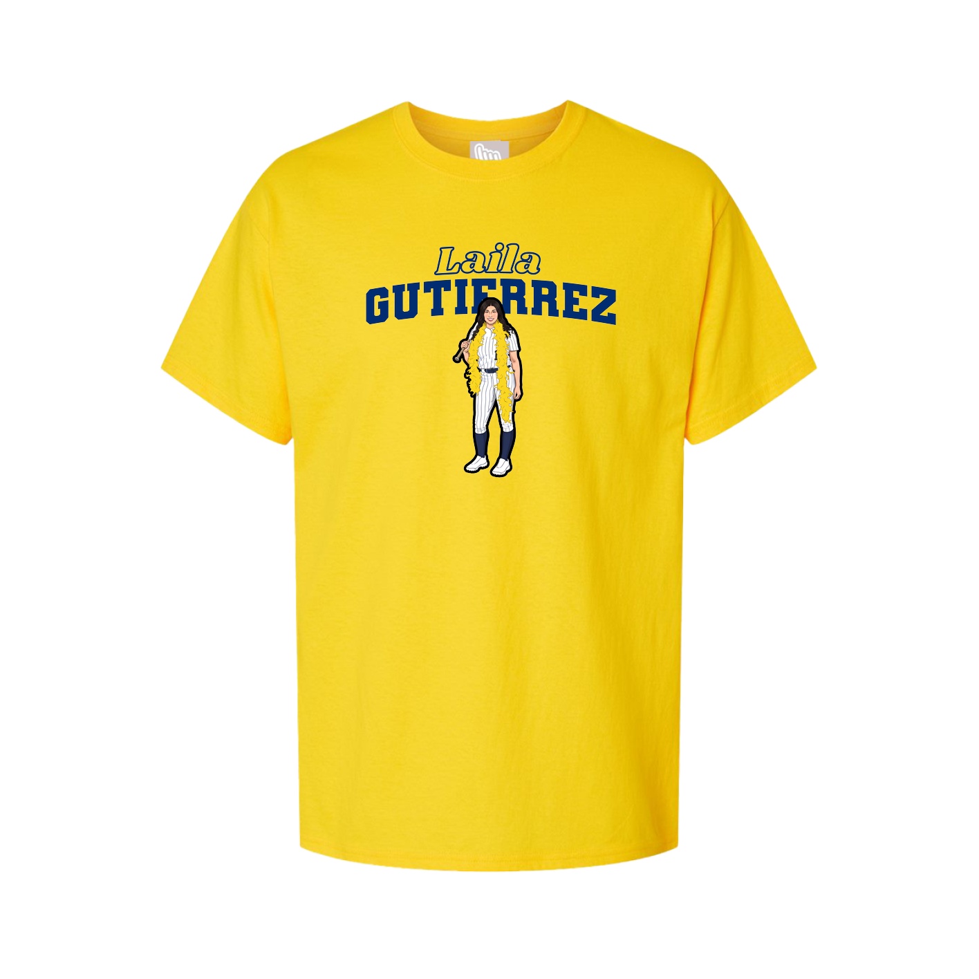 Tee — Name Arch in Gold