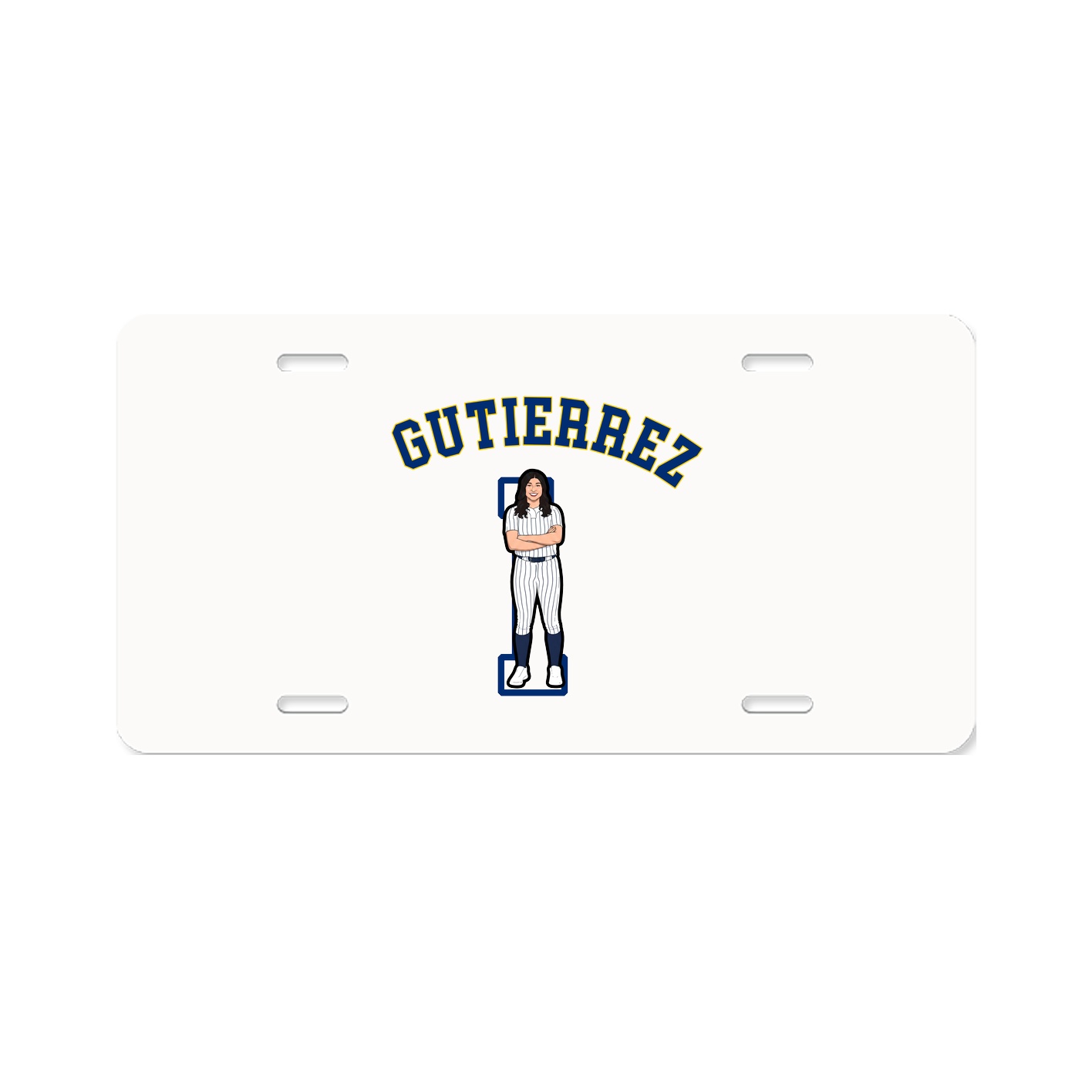 License Plate — Shirsey Arch in Classic