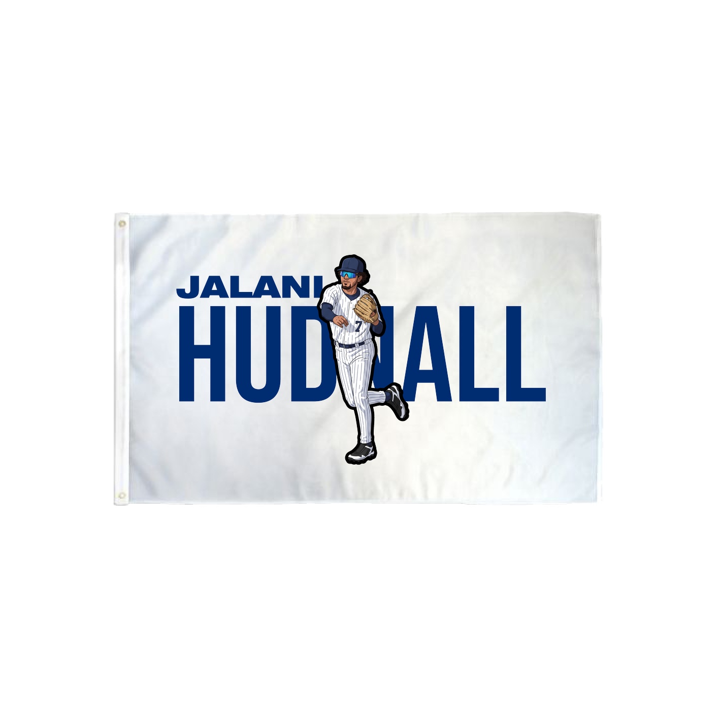 3x5 Flag — Player Name in Classic