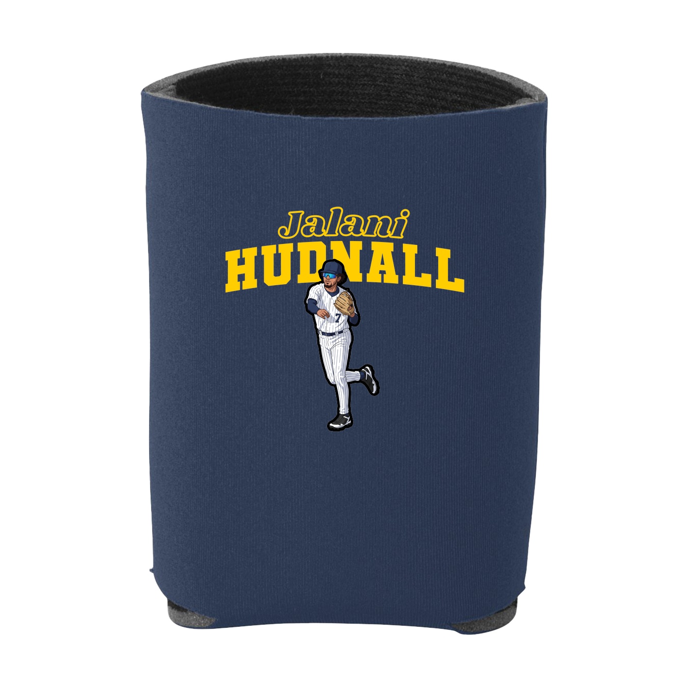 Can Holder — Name Arch in Navy