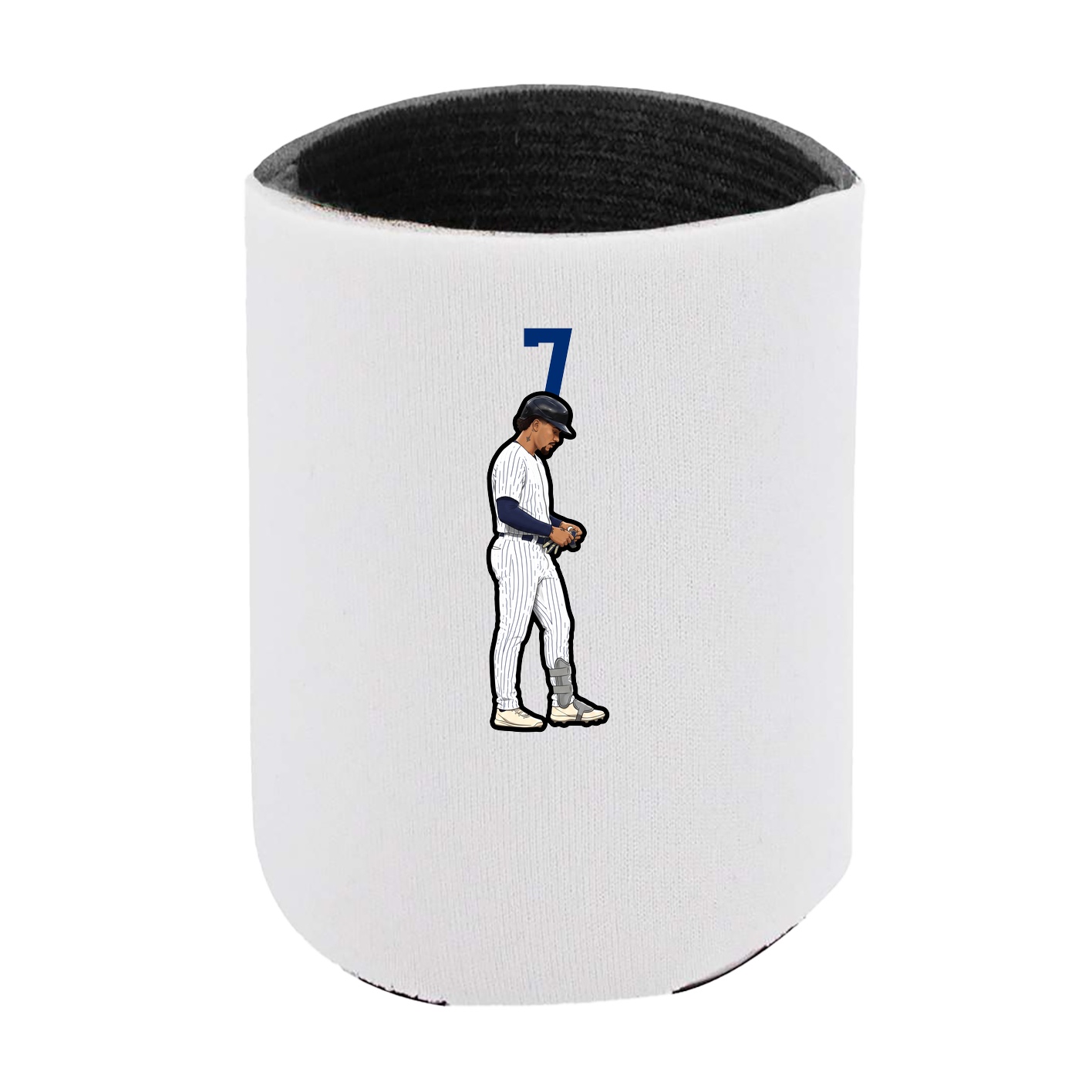 Can Holder — Number Top in White