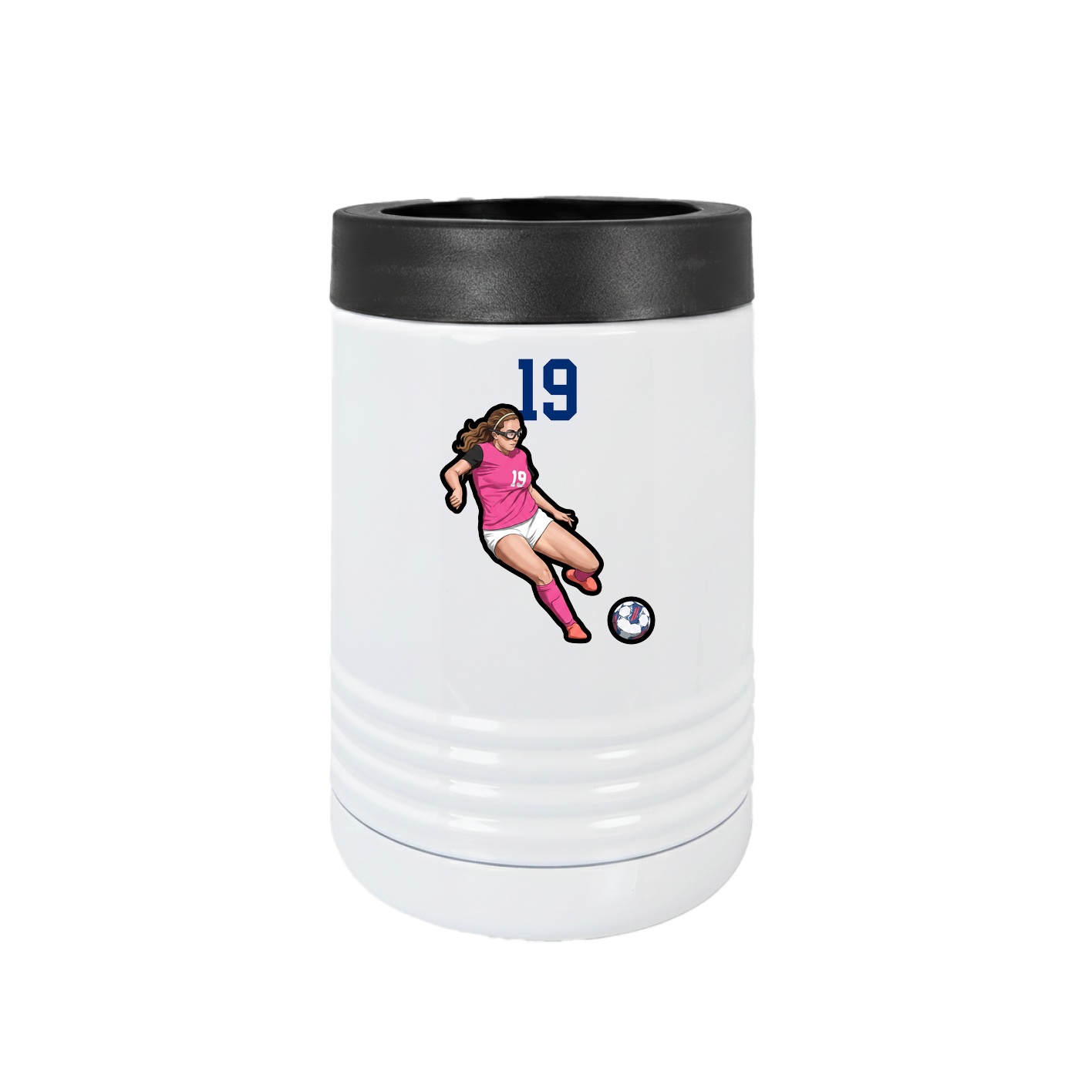 Beverage Holder — Number Top in White