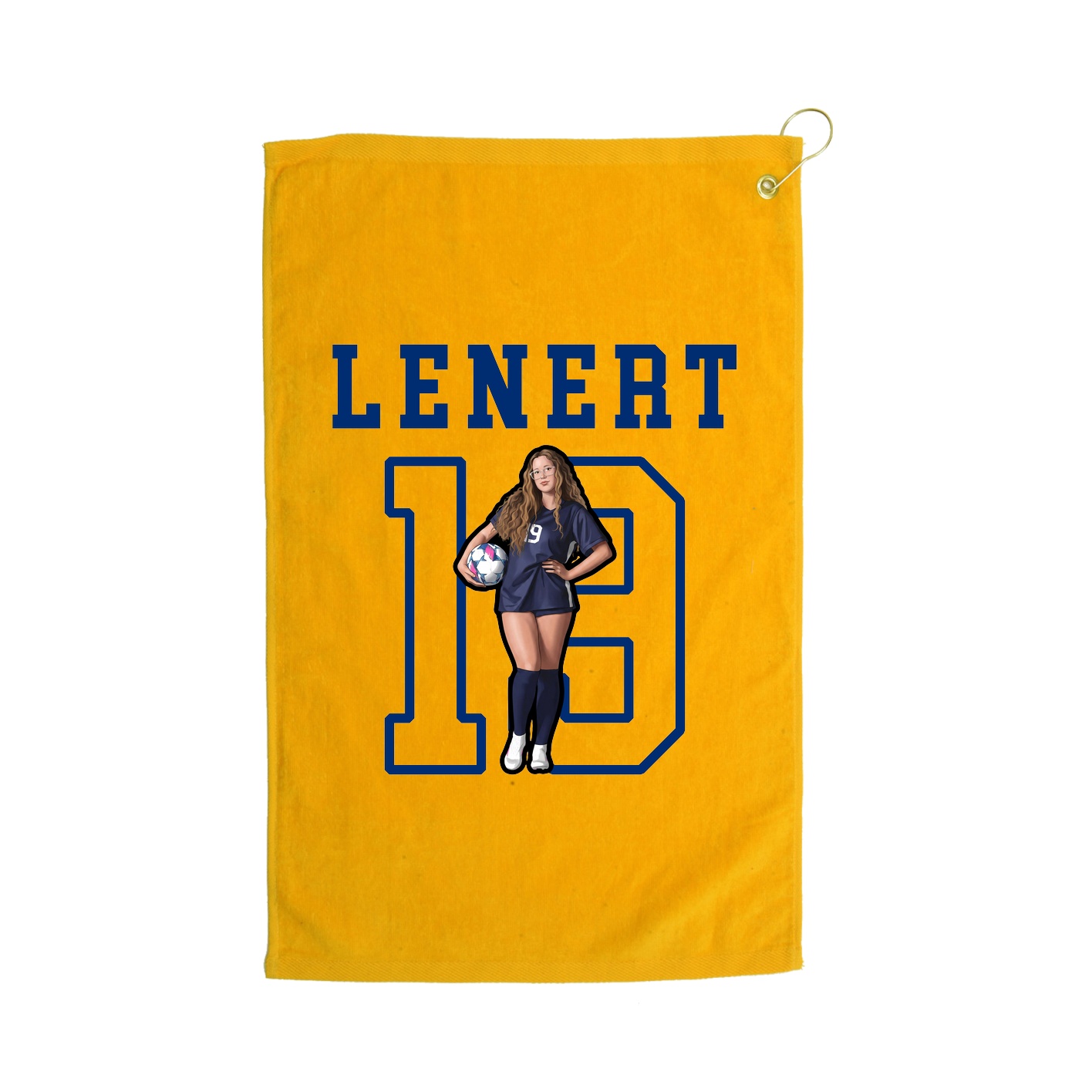 Golf Towel — Shirsey in Gold