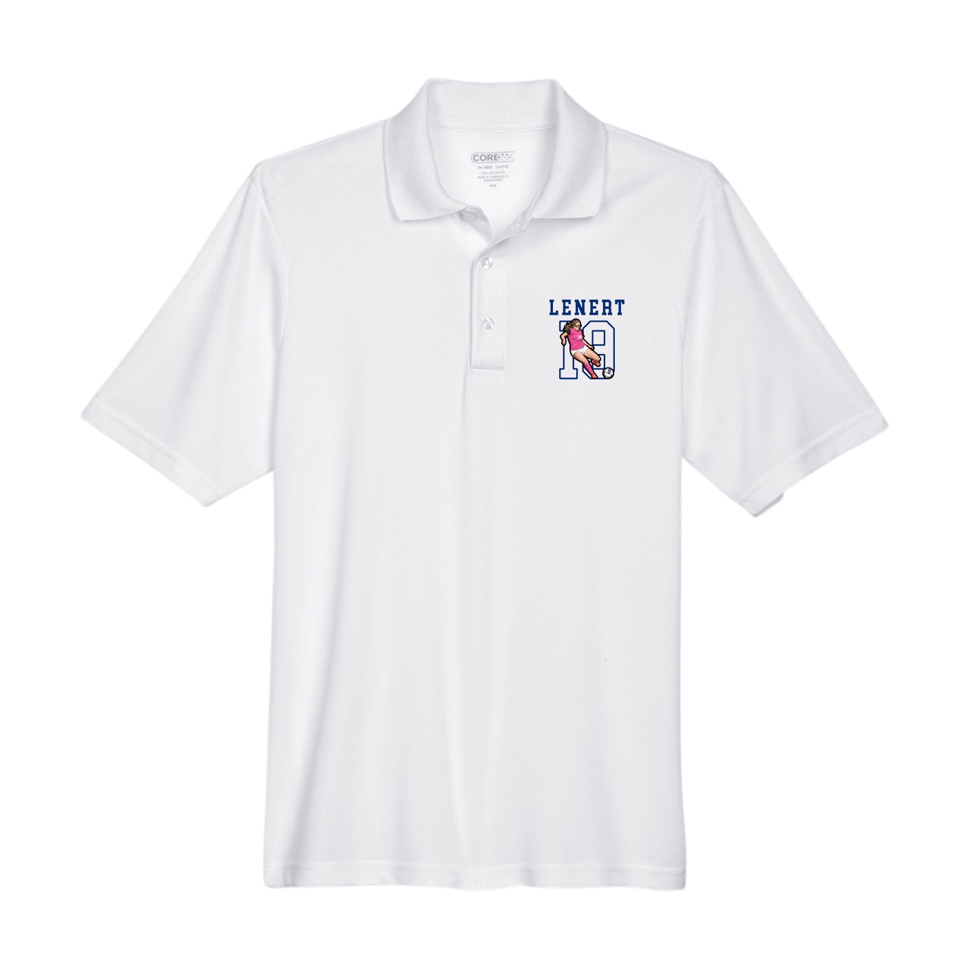 Performance Polo — Shirsey in White