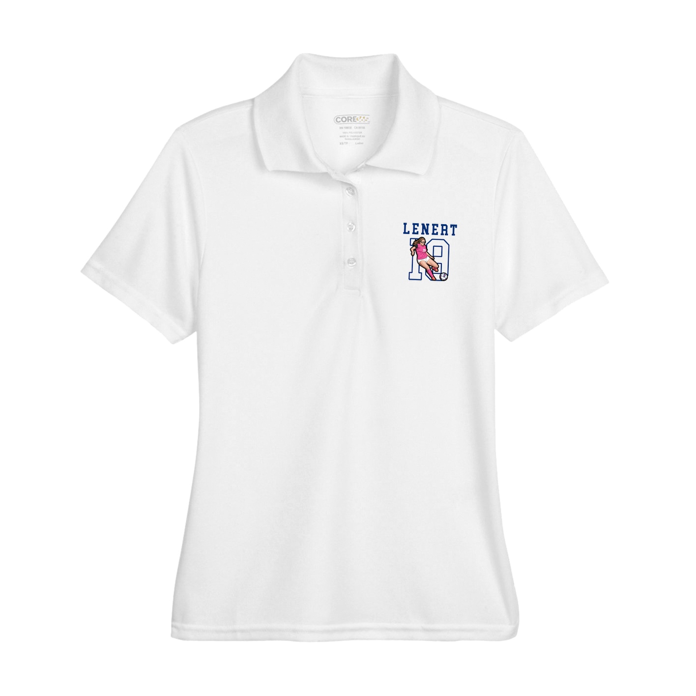 Womens Performance Polo — Shirsey in White