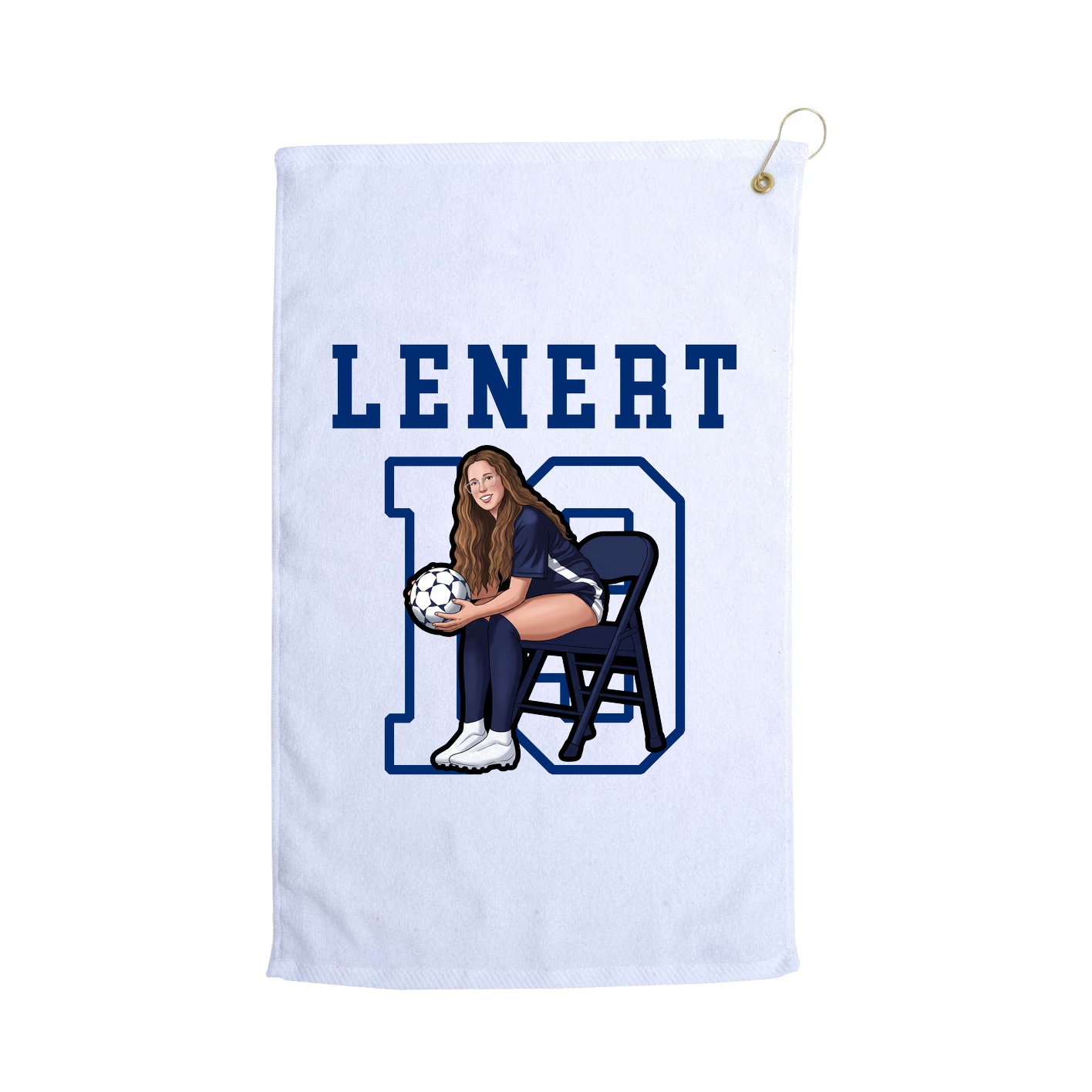 Golf Towel — Shirsey in White