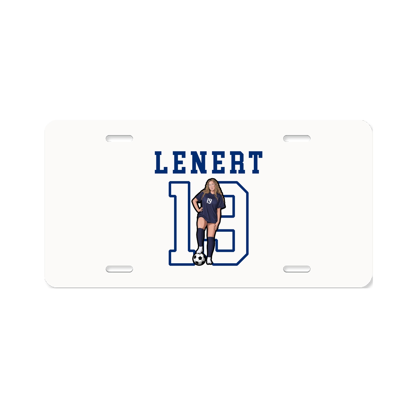 License Plate — Shirsey in Classic