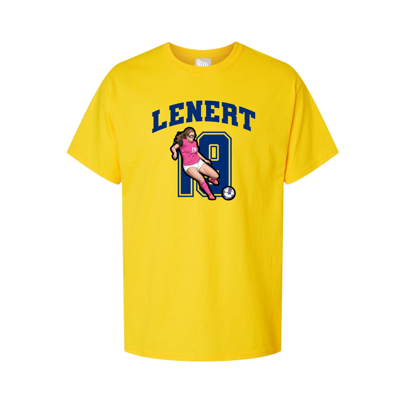 Tee — Number in Gold