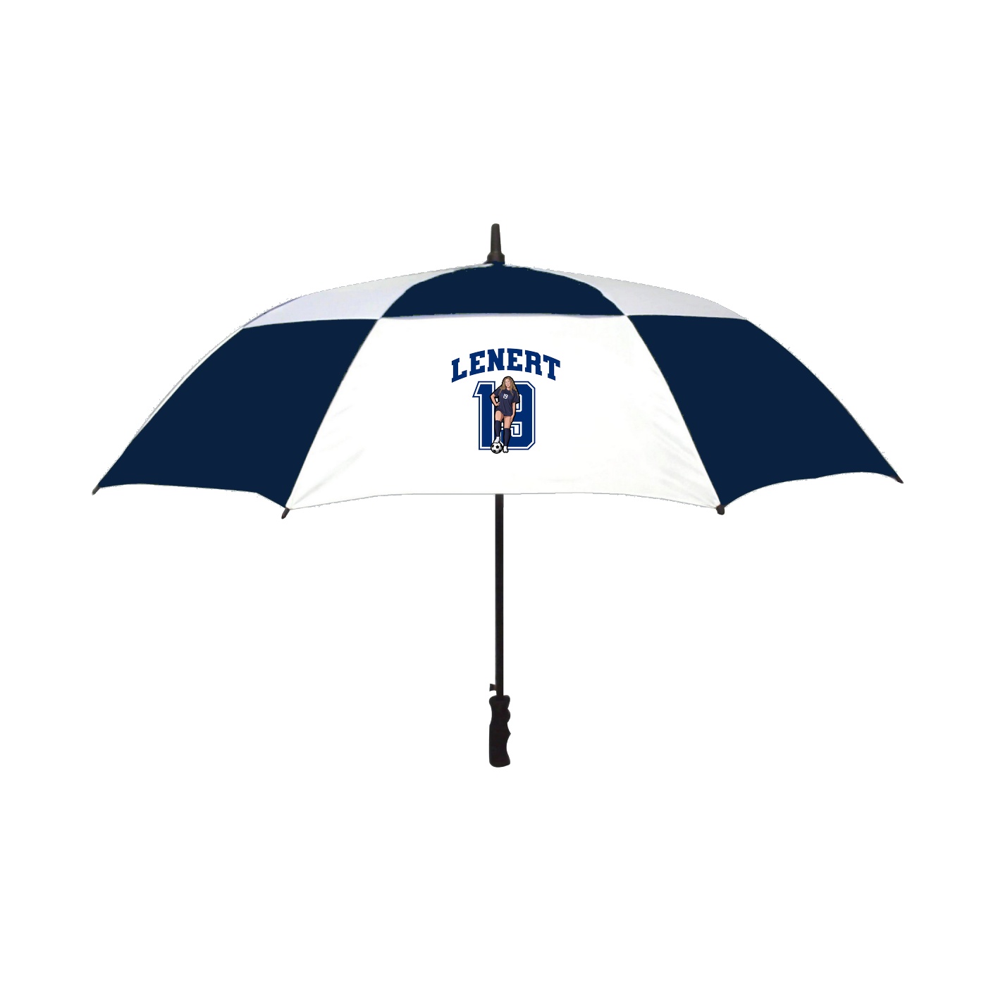 Golf Umbrella — Number in Navy