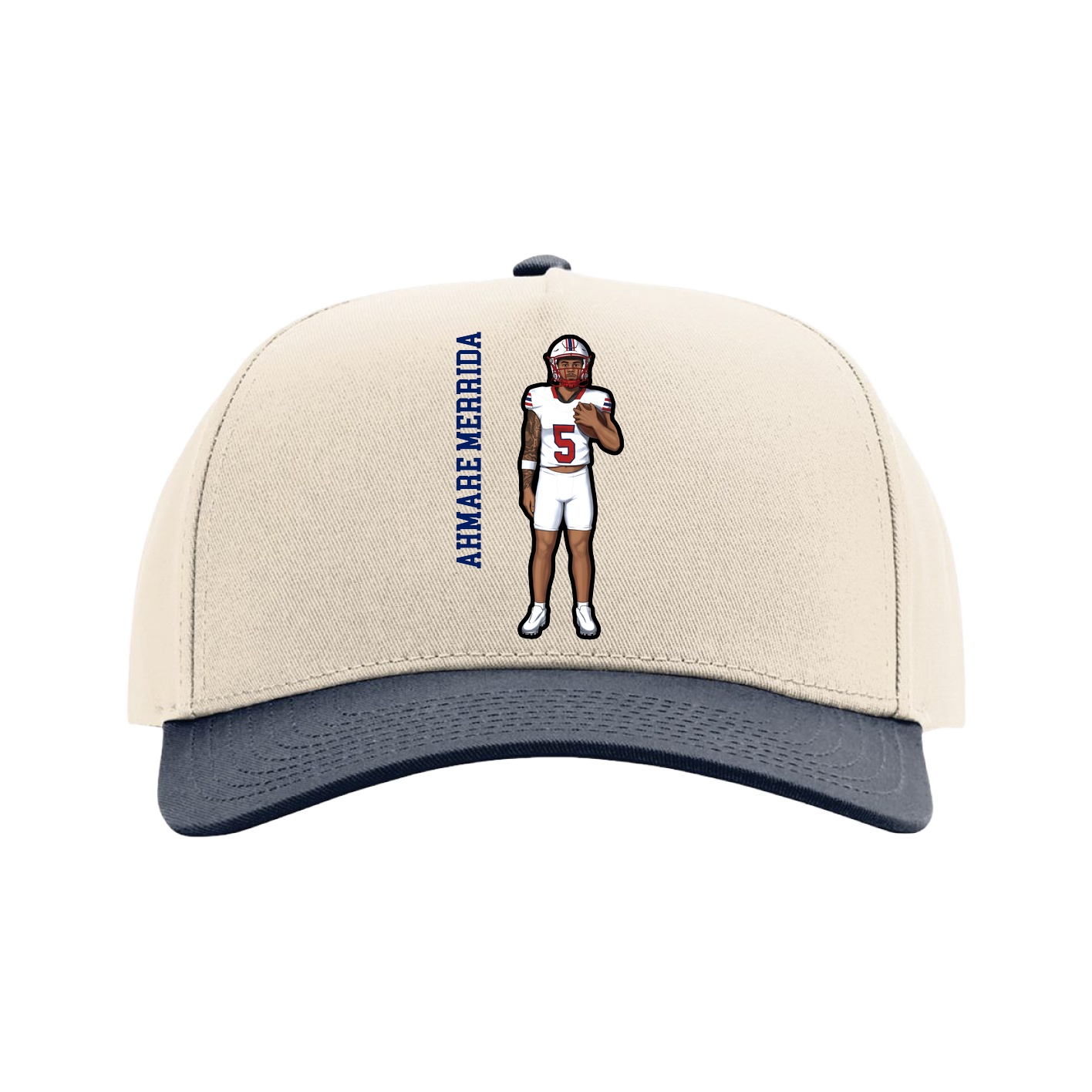Full Fabric Five-Panel Champ Cap