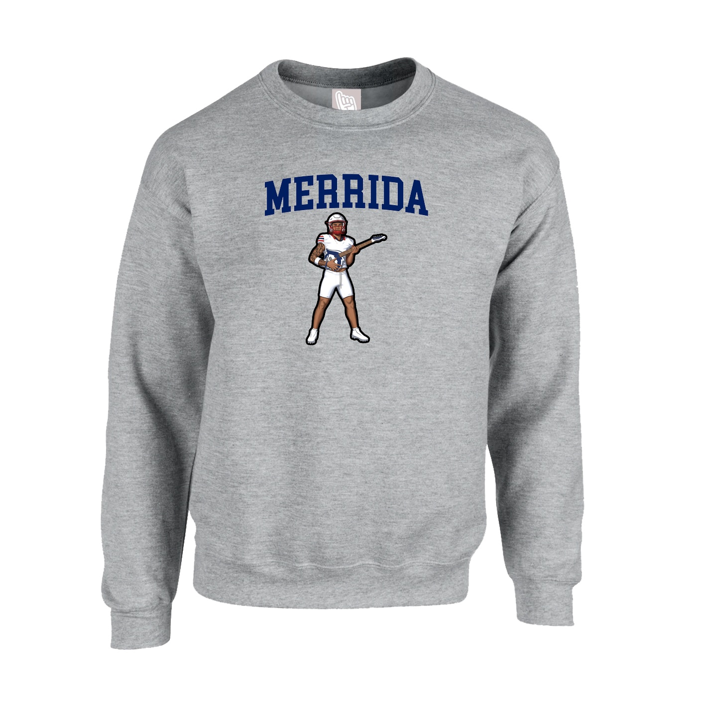 Fleece Crew — Shirsey in Grey