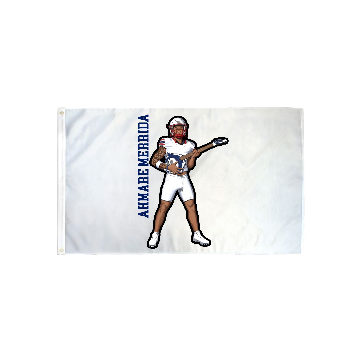 3x5 Flag — Name Vertical in Classic