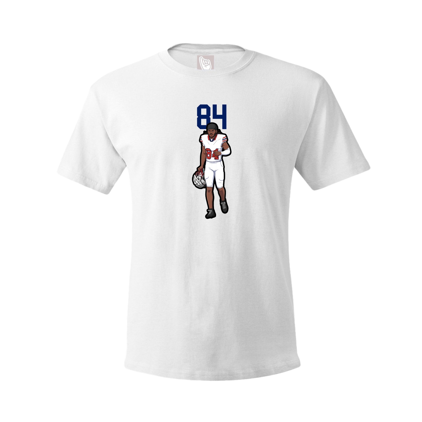 Tee — Number Top in White