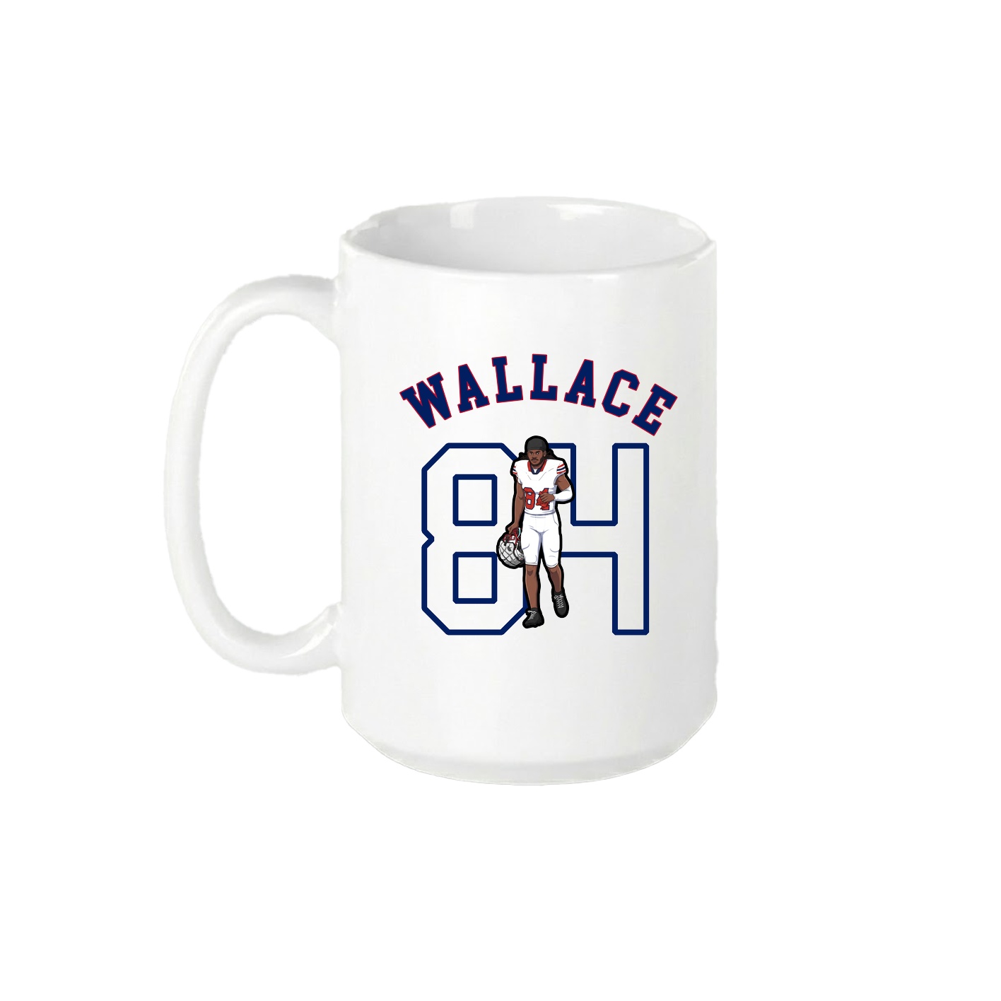15oz Coffee Mug — Shirsey Arch in White