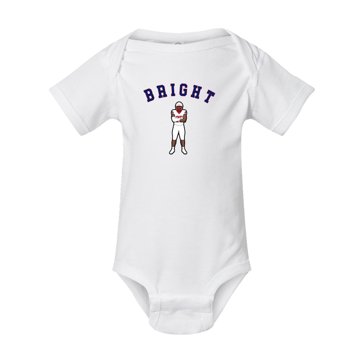 Baby Onesie — Shirsey Arch in White