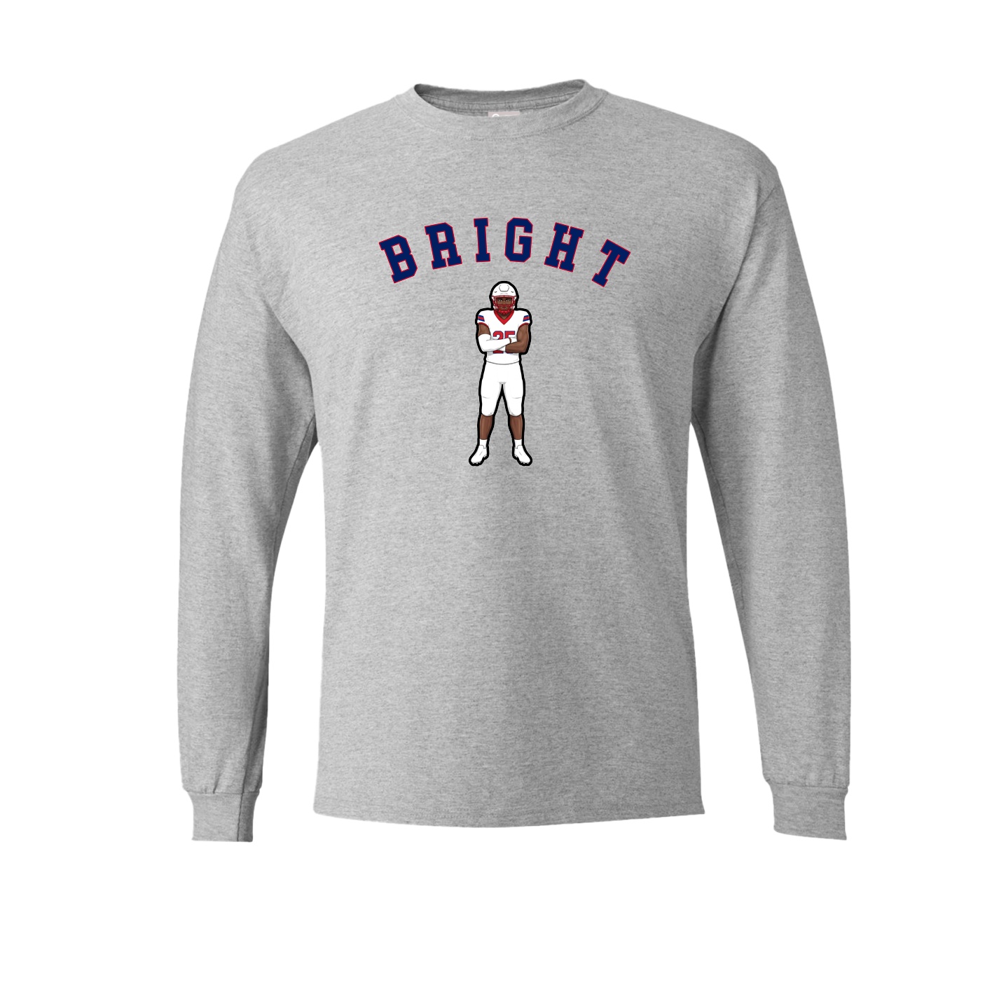 Long Sleeve Tee — Shirsey Arch in Grey