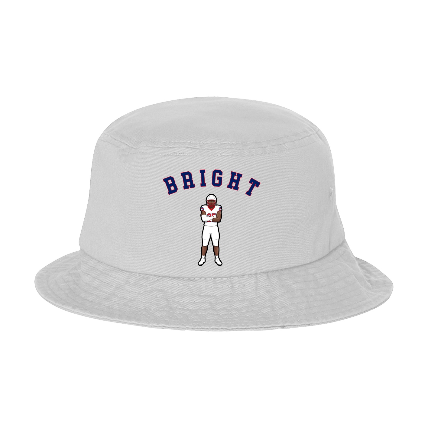 Bucket Cap — Shirsey Arch in White