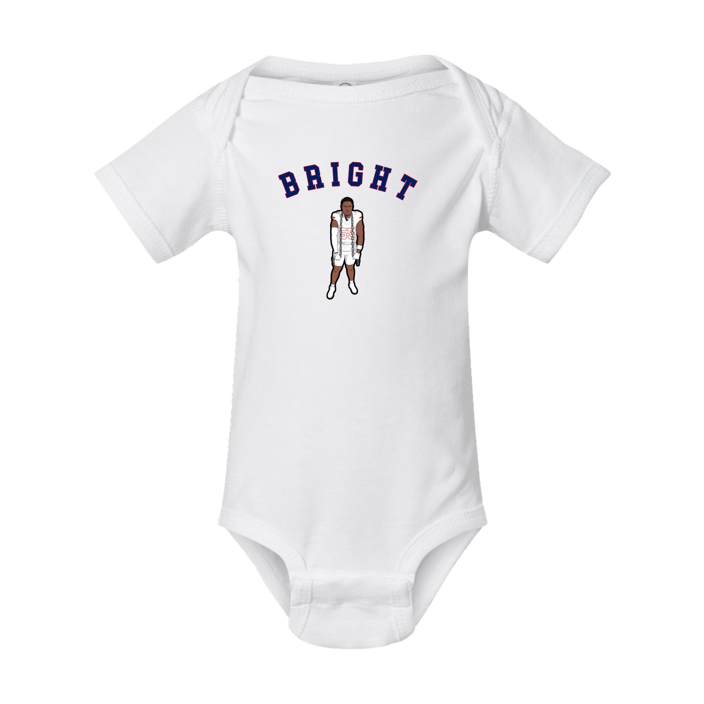 Baby Onesie — Shirsey Arch in White