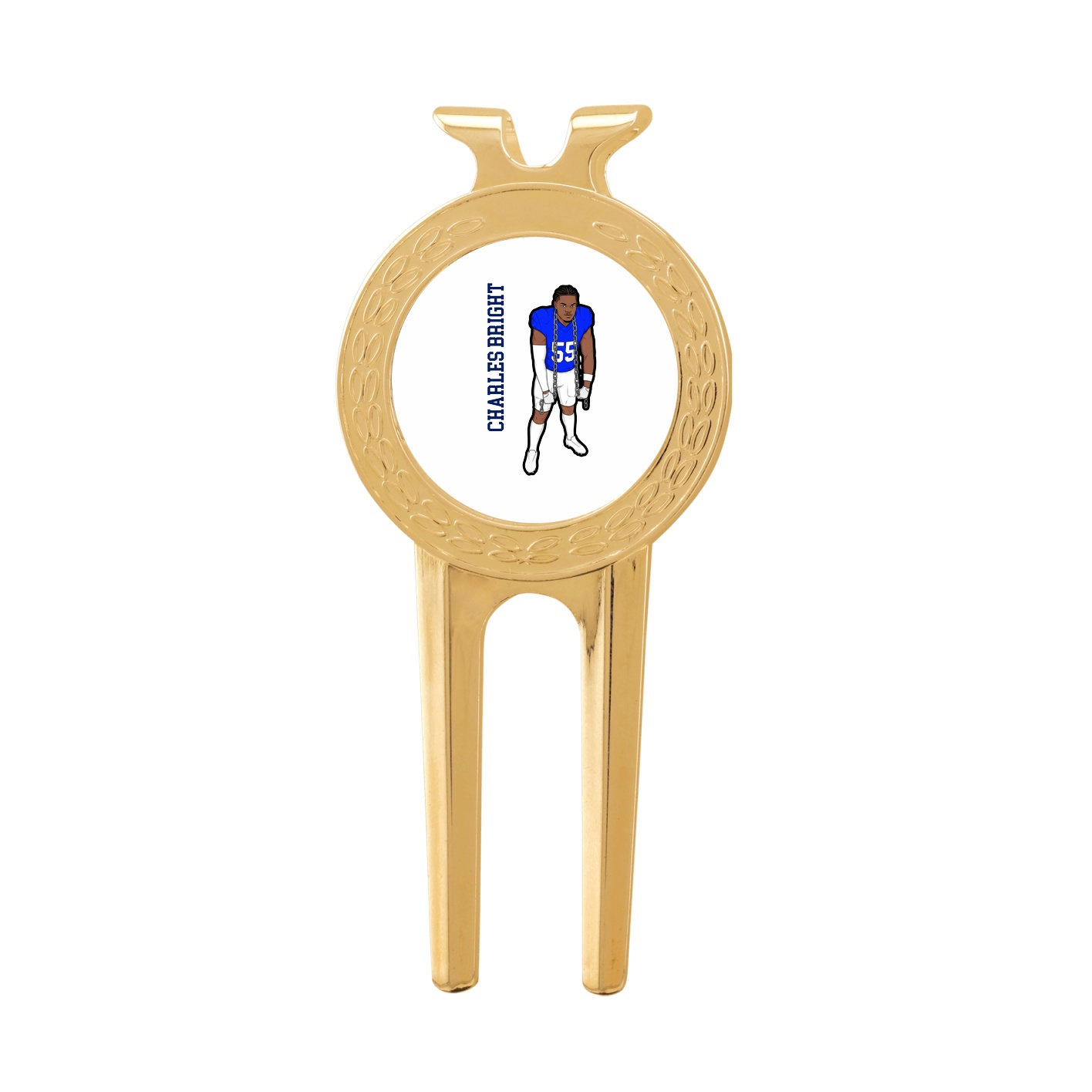 Divot Tool with Ball Marker — Name Vertical in Classic