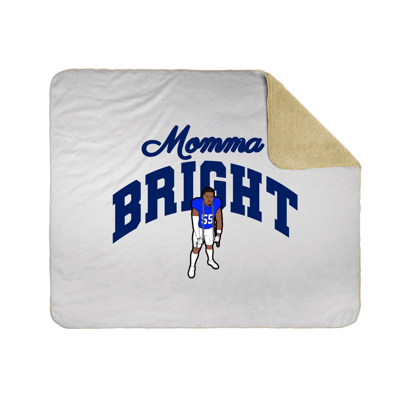 Throw Blanket — Mothers Day Arch in White