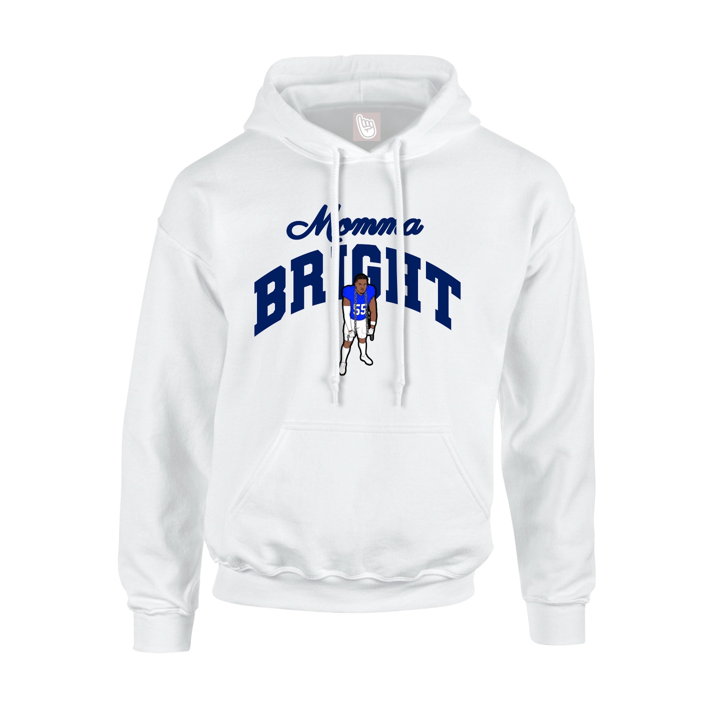 Hoodie — Mothers Day Arch in White