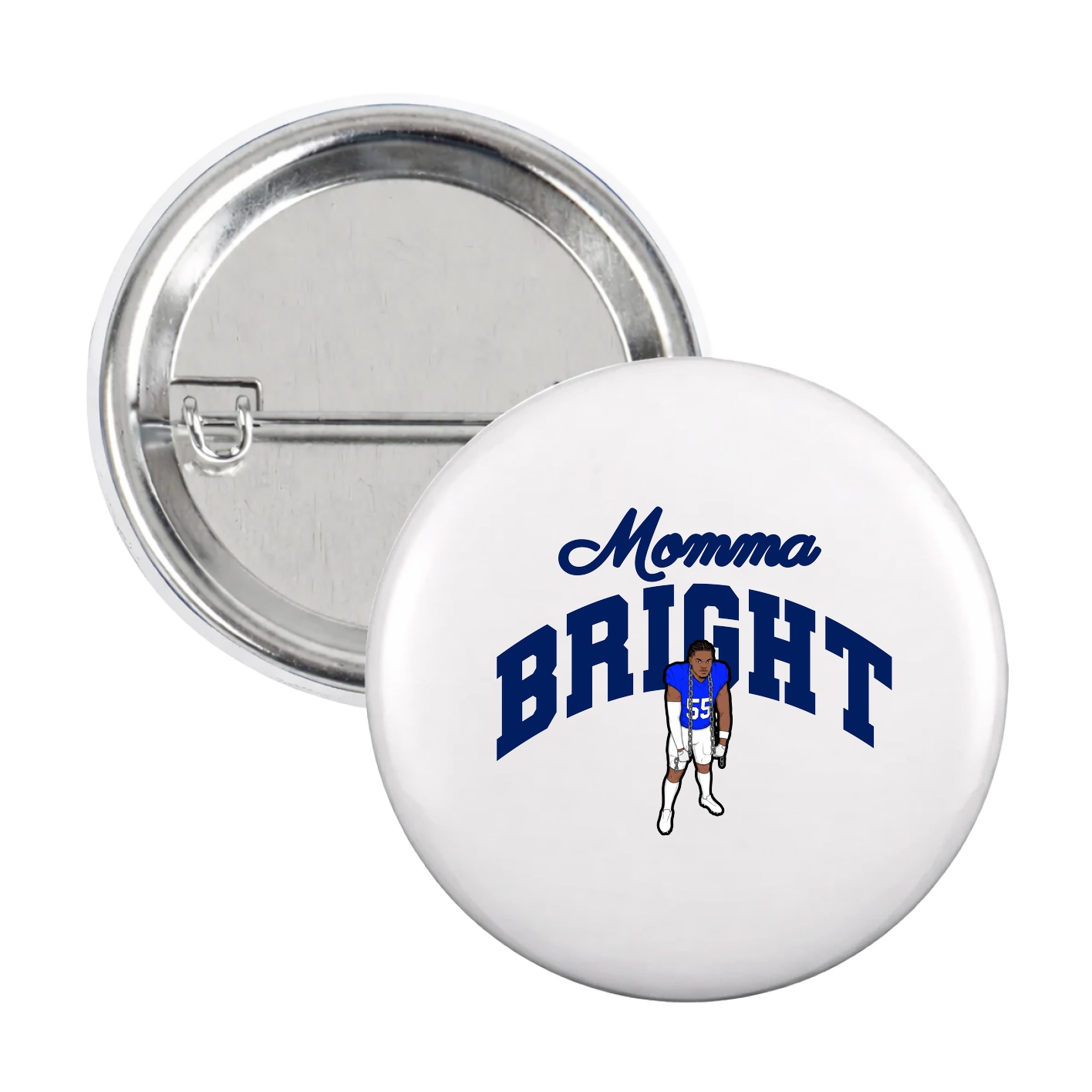 Game Day Button — Mothers Day Arch in White