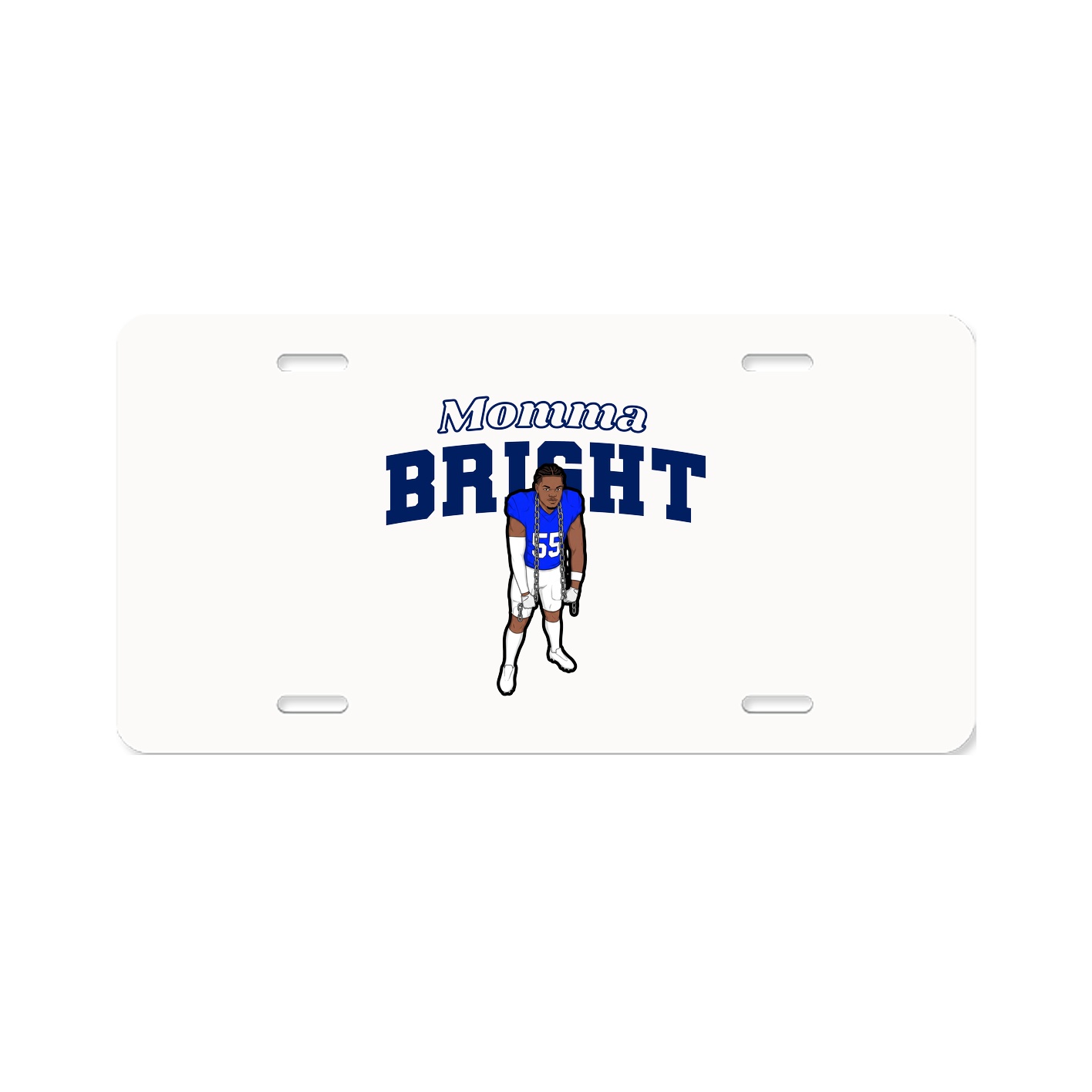 License Plate — Mothers Day Block in Classic