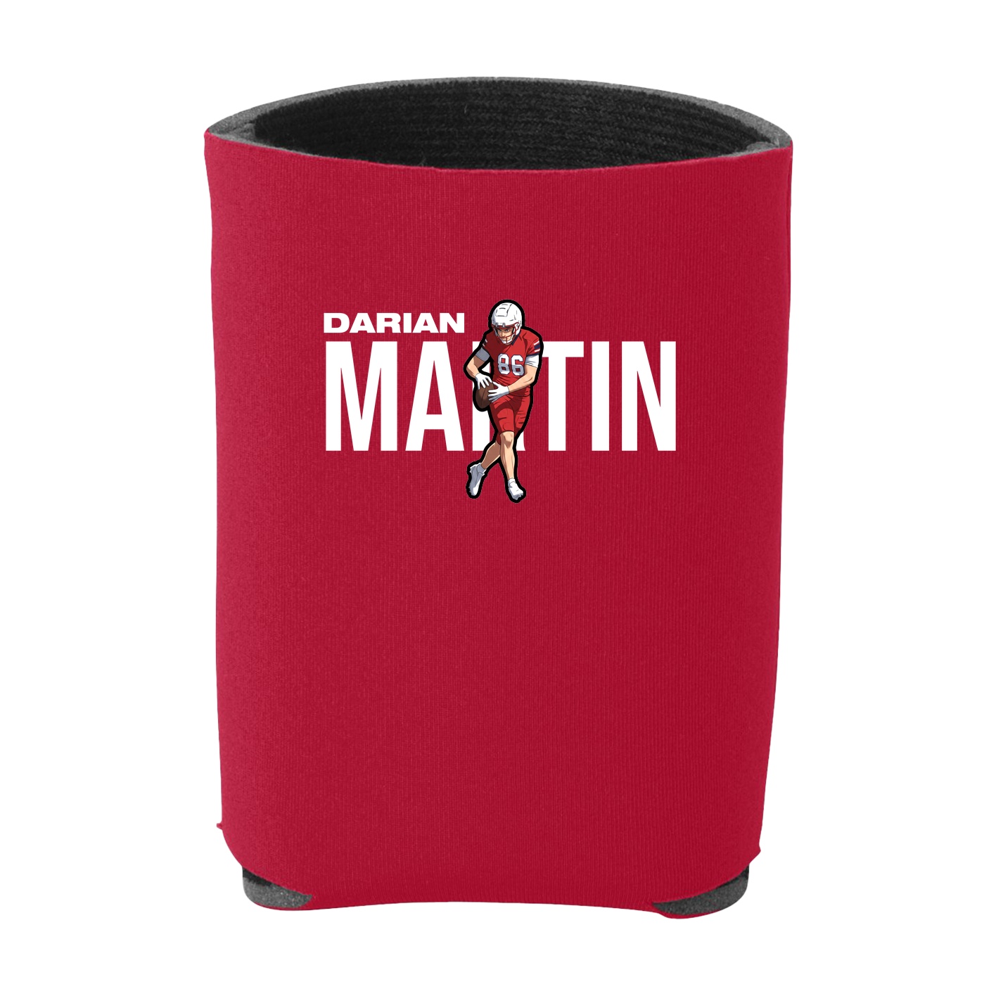 Can Holder — Player Name in Red
