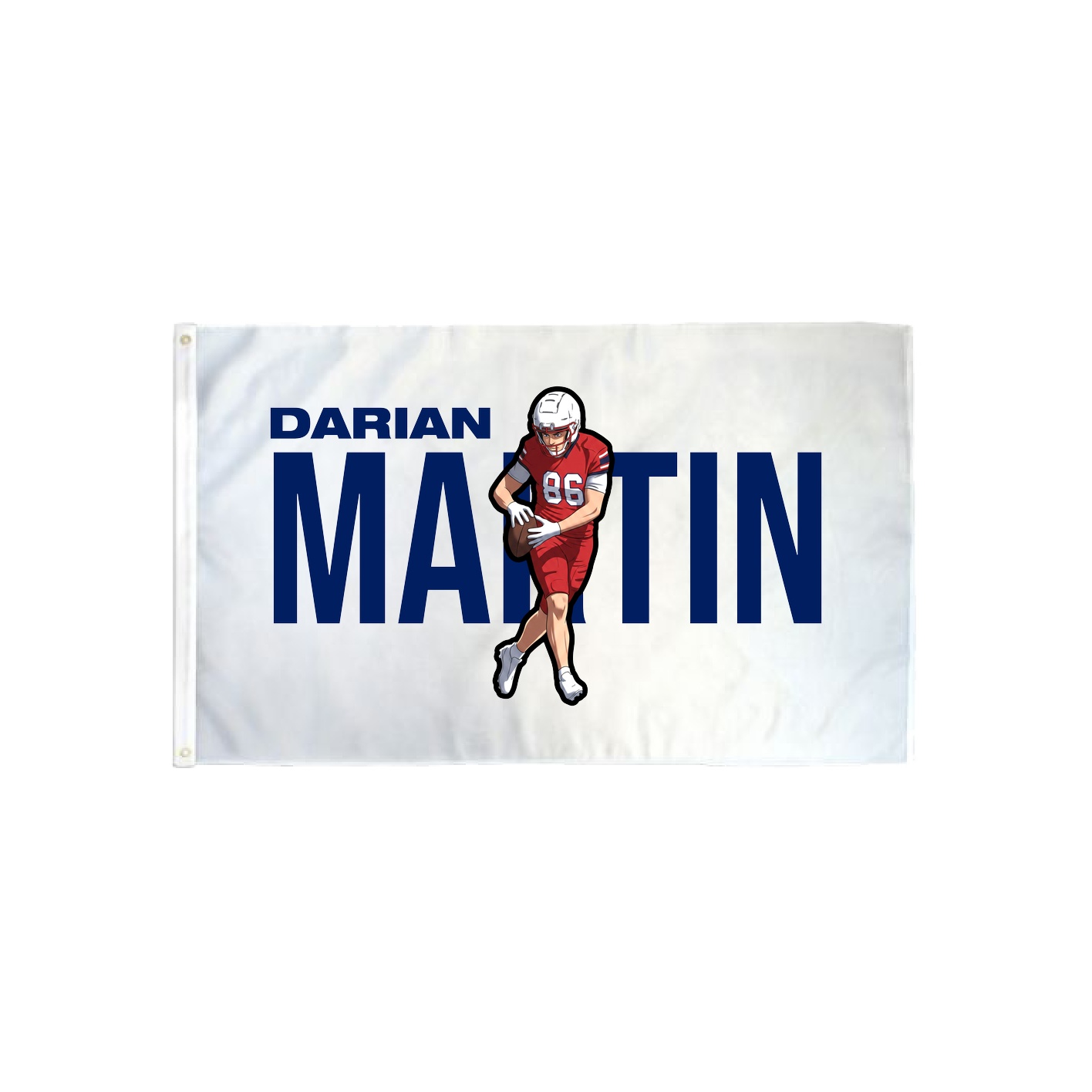 3x5 Flag — Player Name in Classic