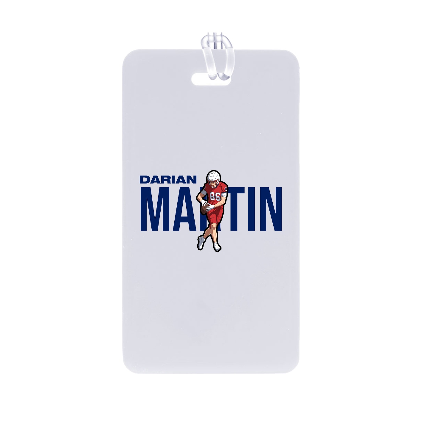 Bag Tag — Player Name in Classic