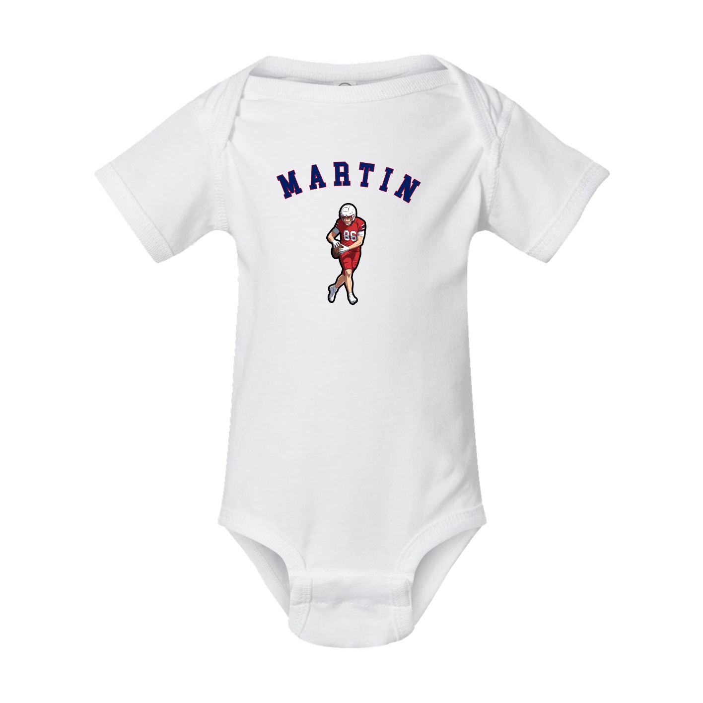 Baby Onesie — Shirsey Arch in White