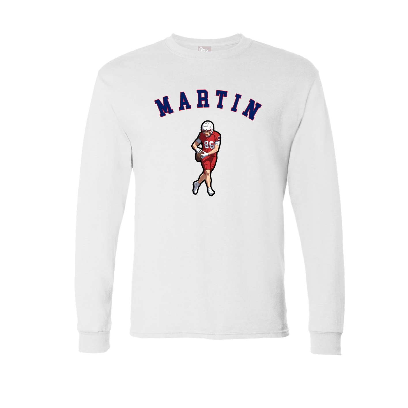 Long Sleeve Tee — Shirsey Arch in White