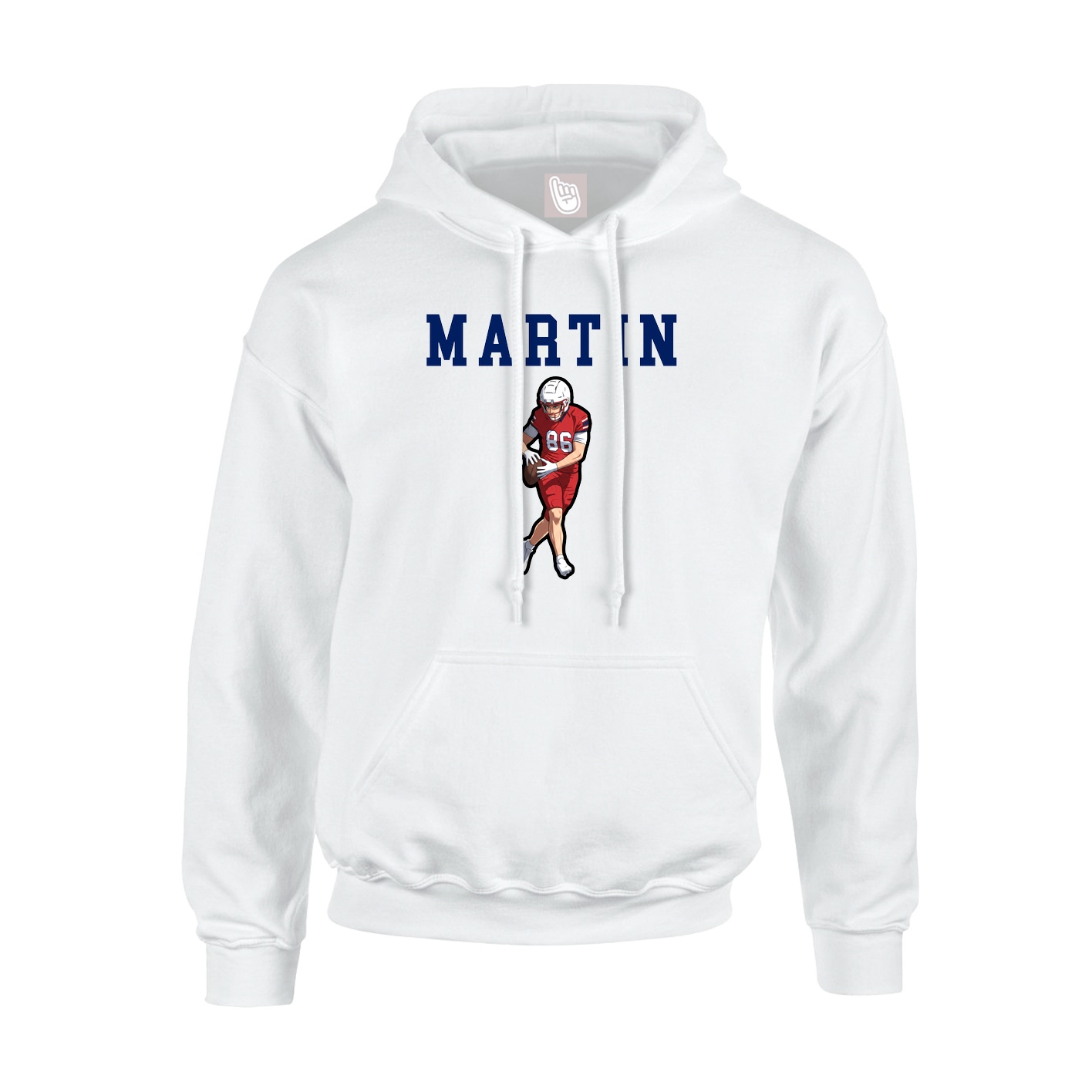 Youth Hoodie — Shirsey in White
