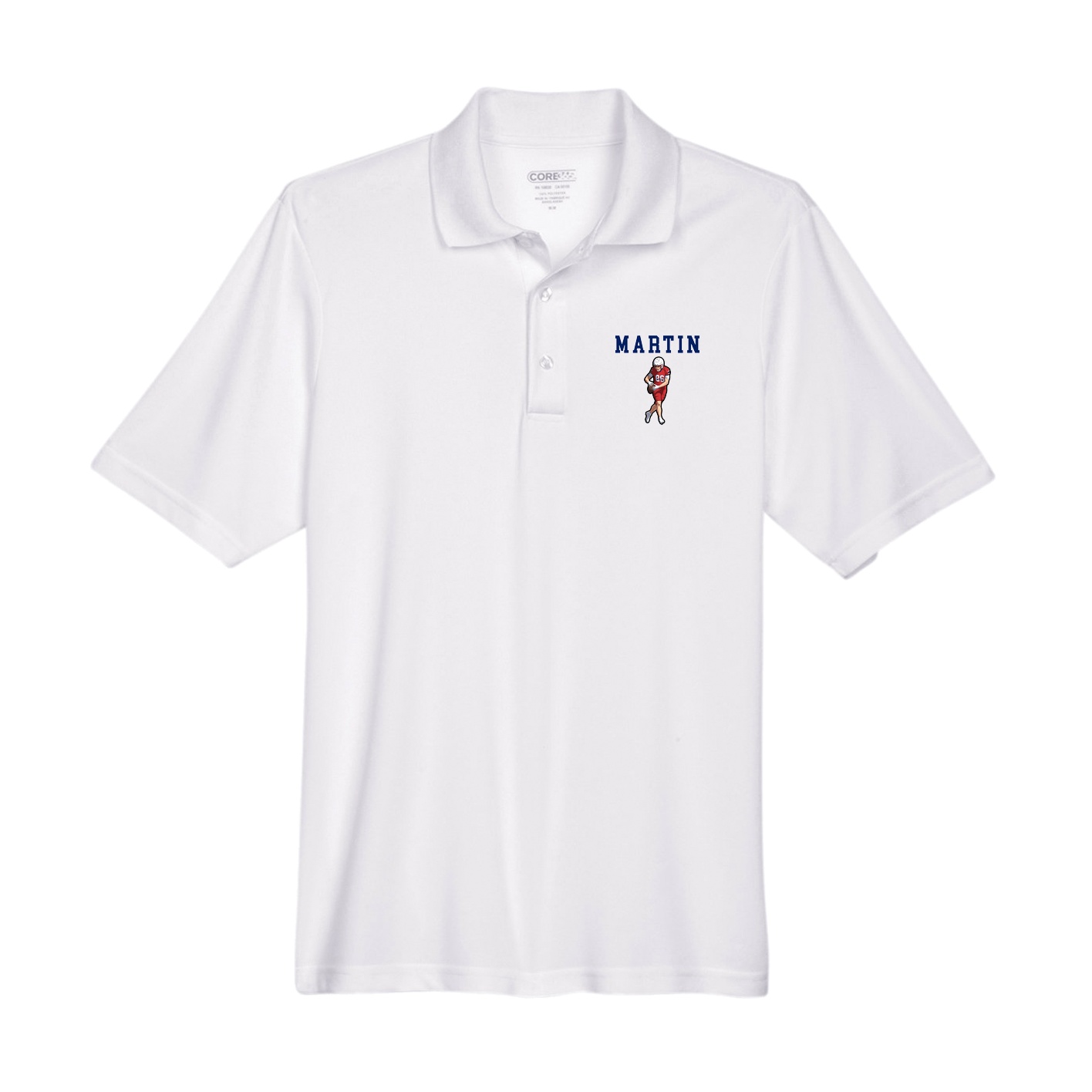 Performance Polo — Shirsey in White