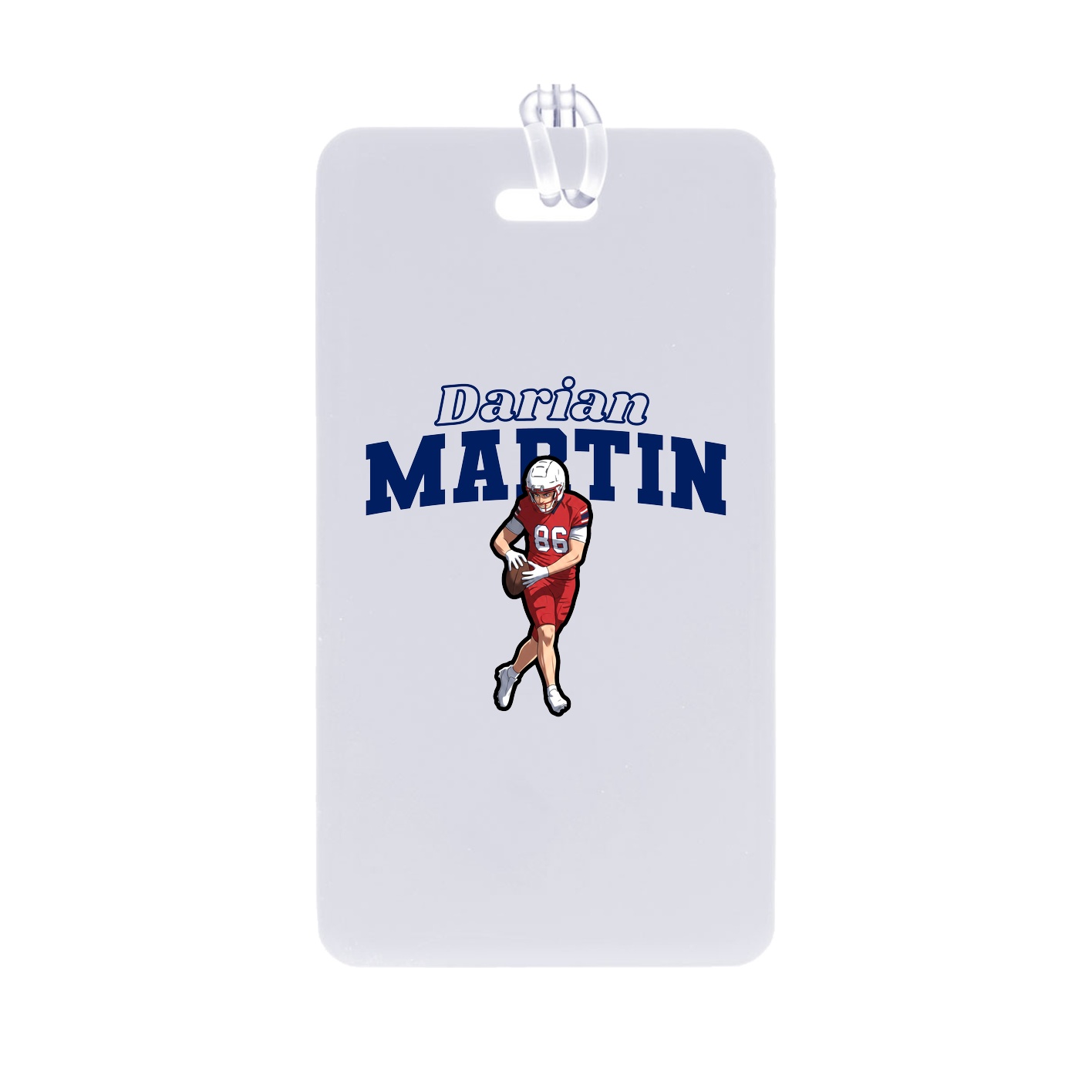 Bag Tag — Name Arch in Classic