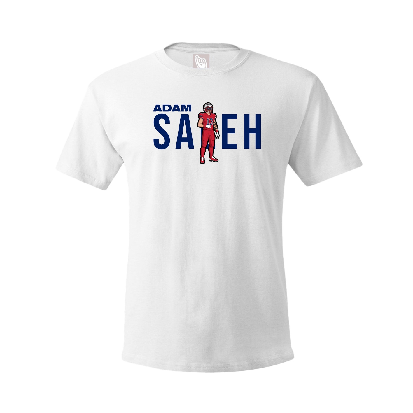 Youth Tee — Player Name in White