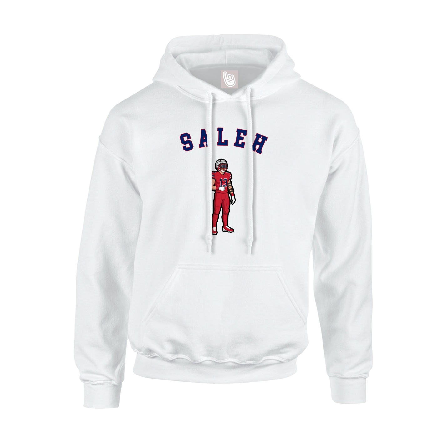 Hoodie — Shirsey Arch in White