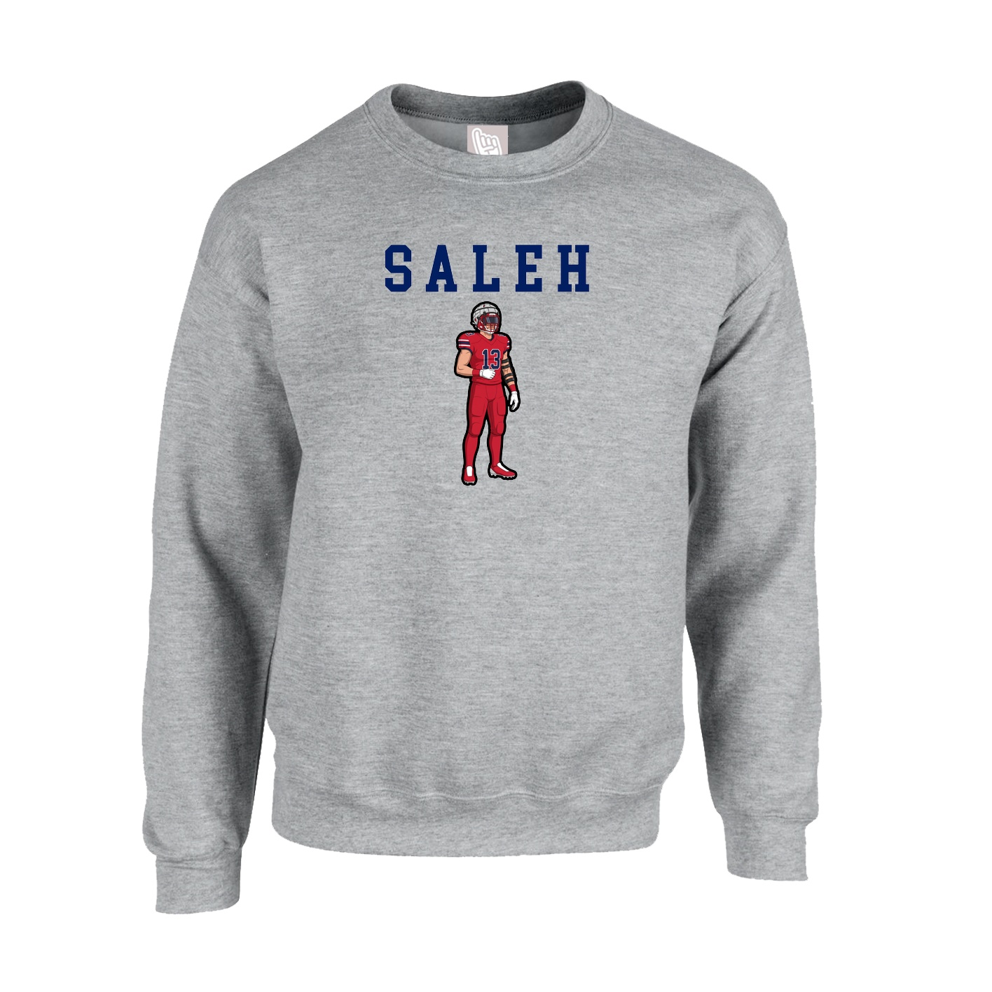 Fleece Crew — Shirsey in Grey