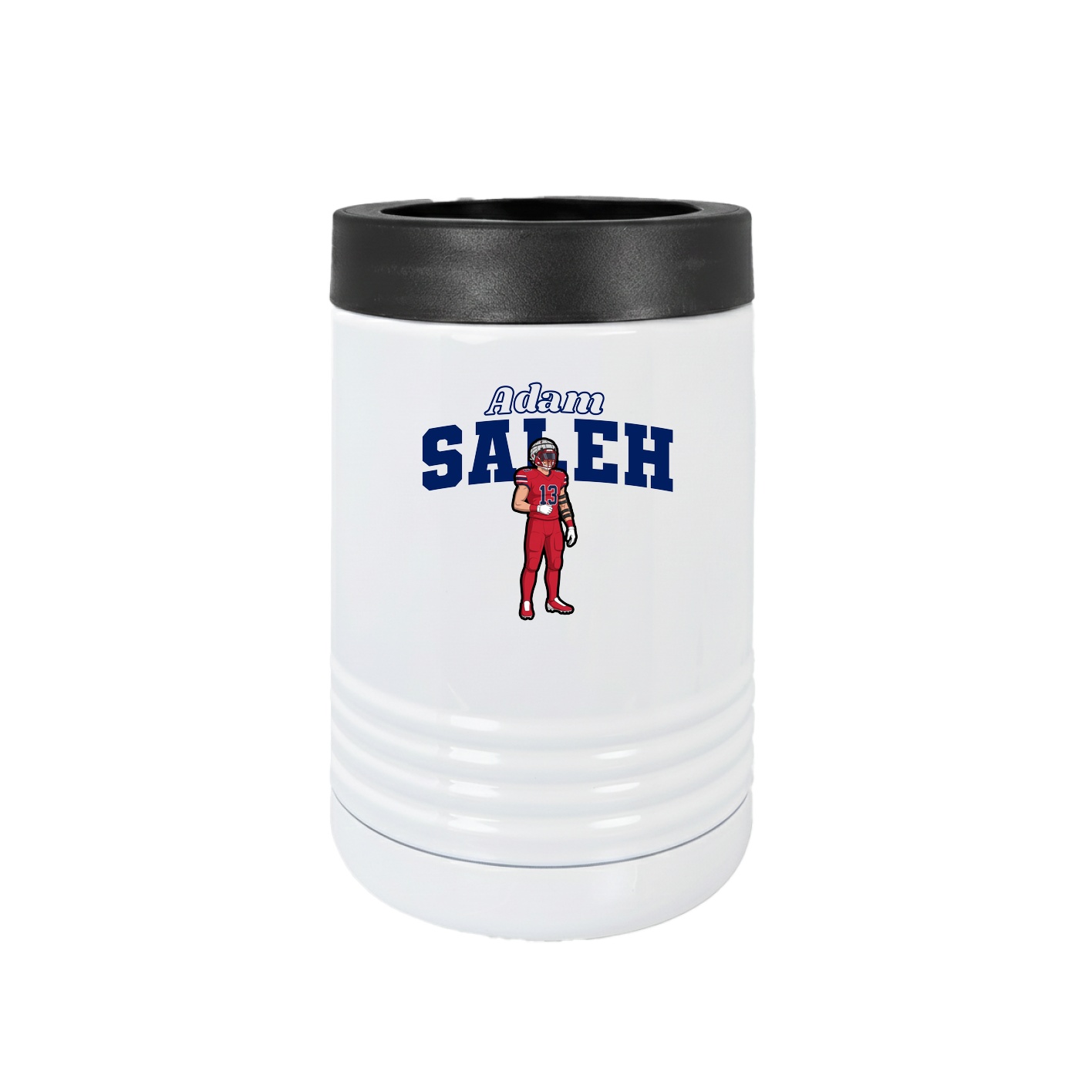 Beverage Holder — Name Arch in White