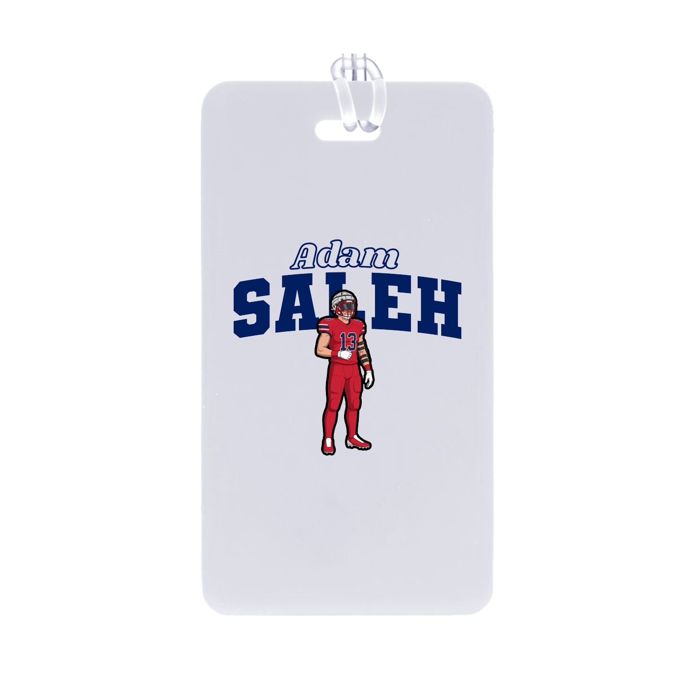 Bag Tag — Name Arch in Classic