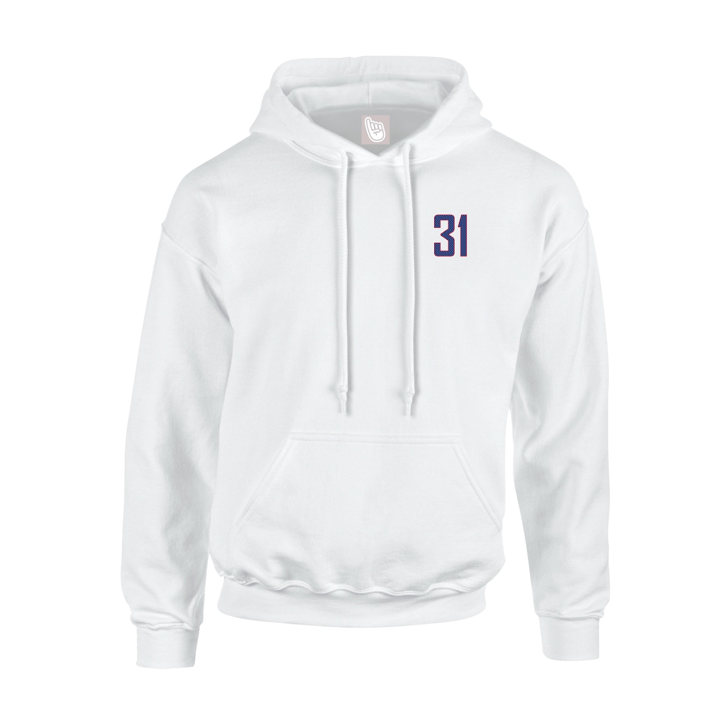 Hoodie — Front Shirsy in White